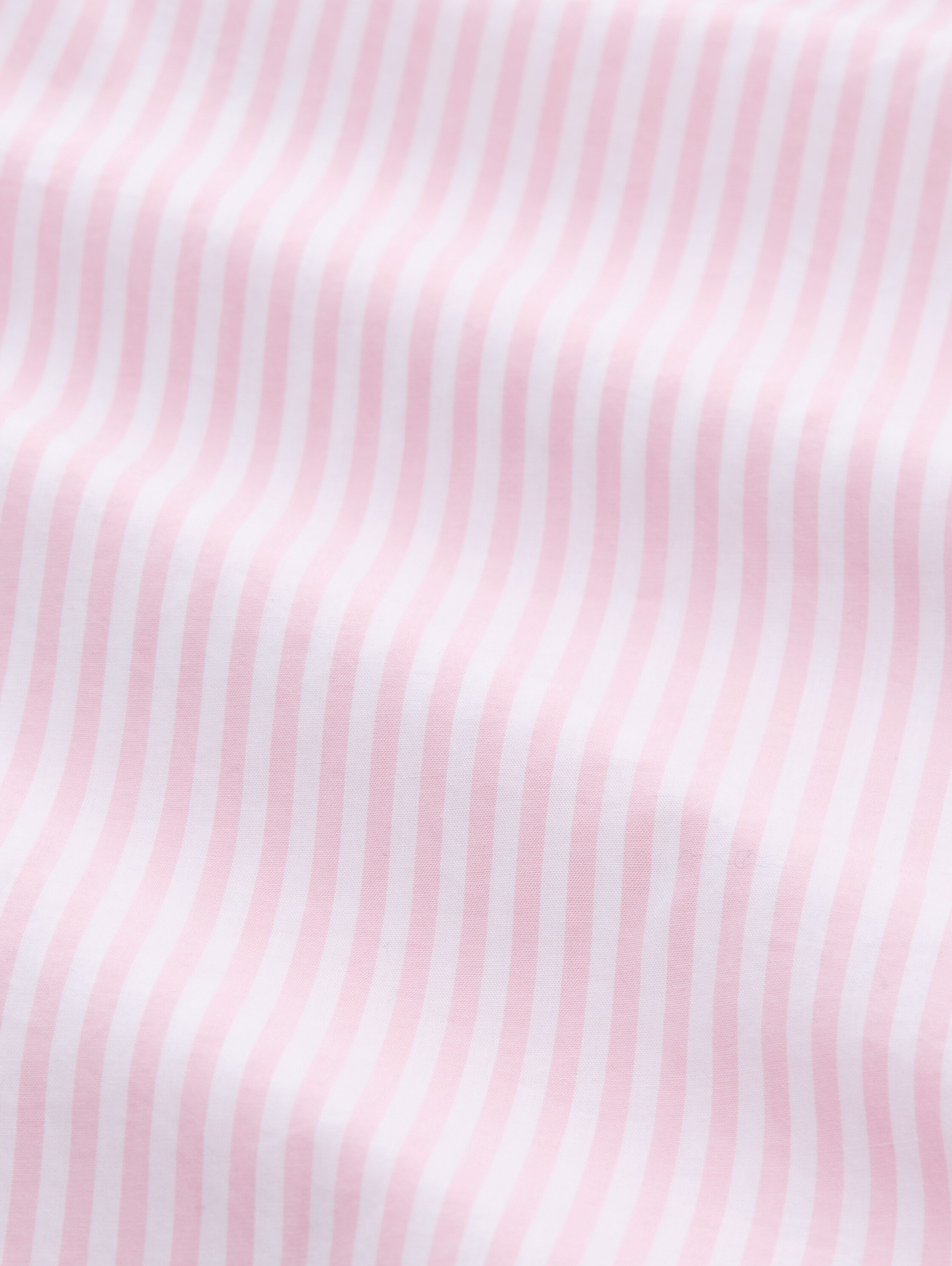 TOM TAILOR Denim Langarmbluse gestreift, kurze Form, mit Brusttasche