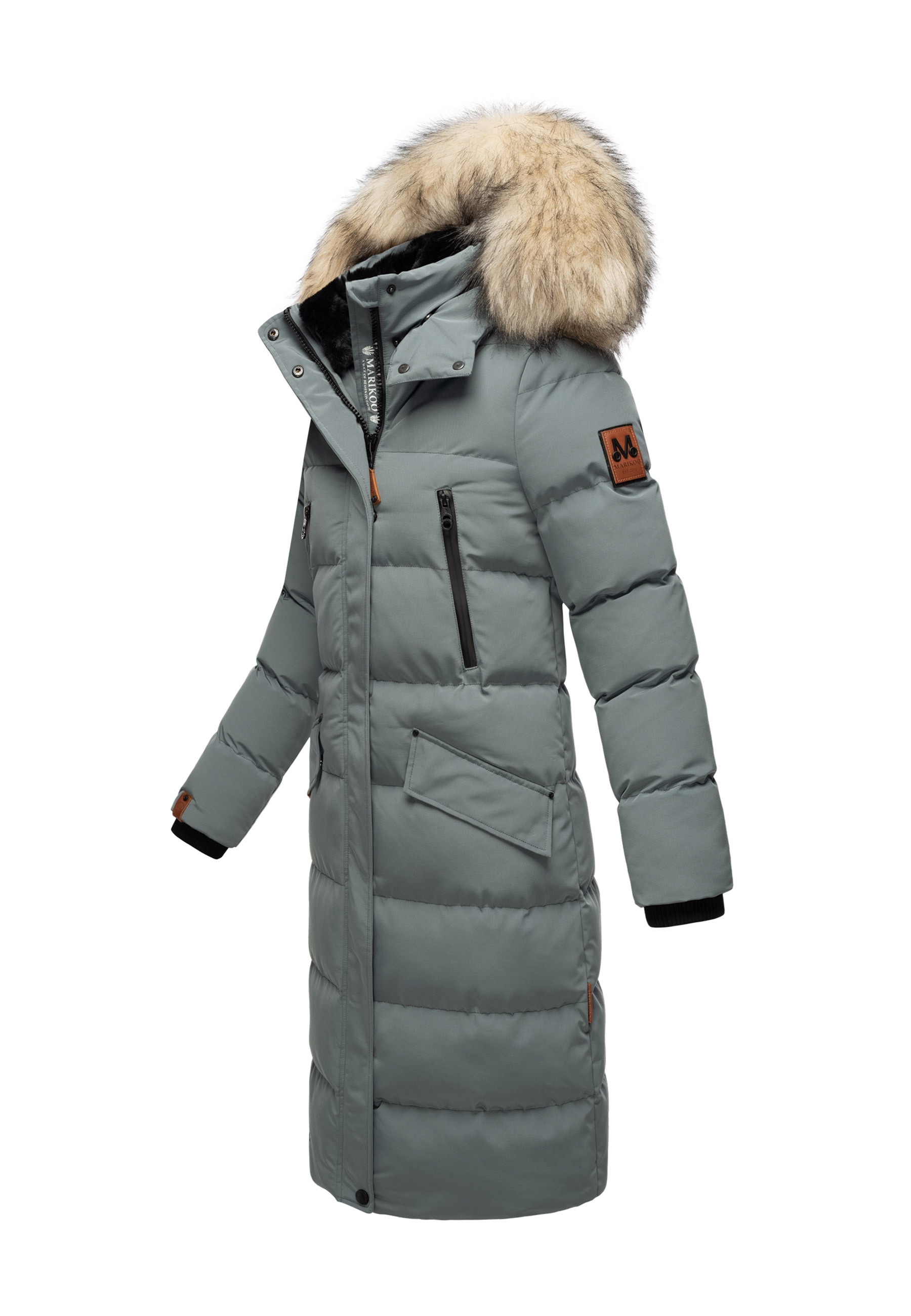 Marikoo Winterjacke »Marikoo Schneesternchen Damen Winter Steppjacke B890«