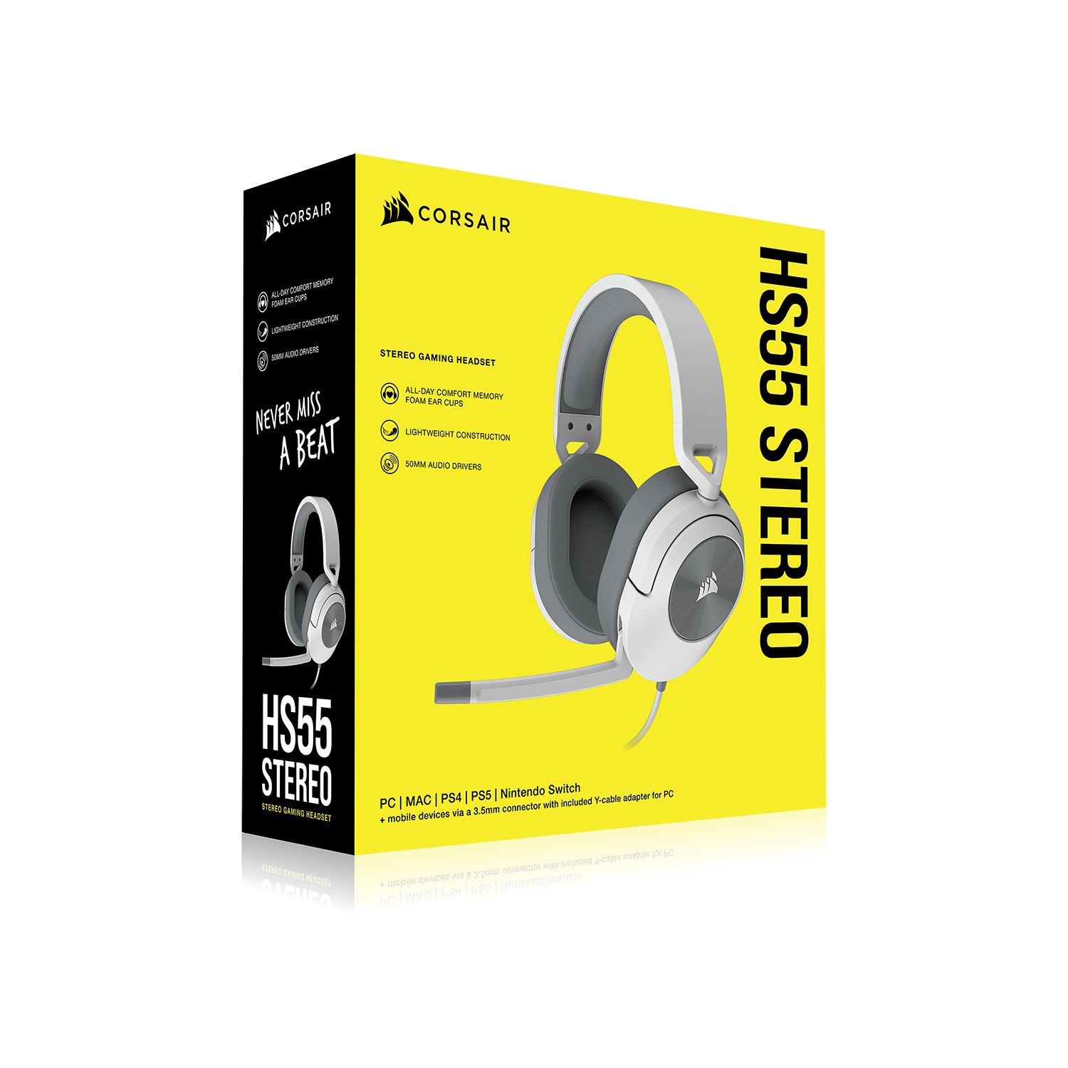 Corsair Gaming-Headset »HS55 Stereo Carbon«
