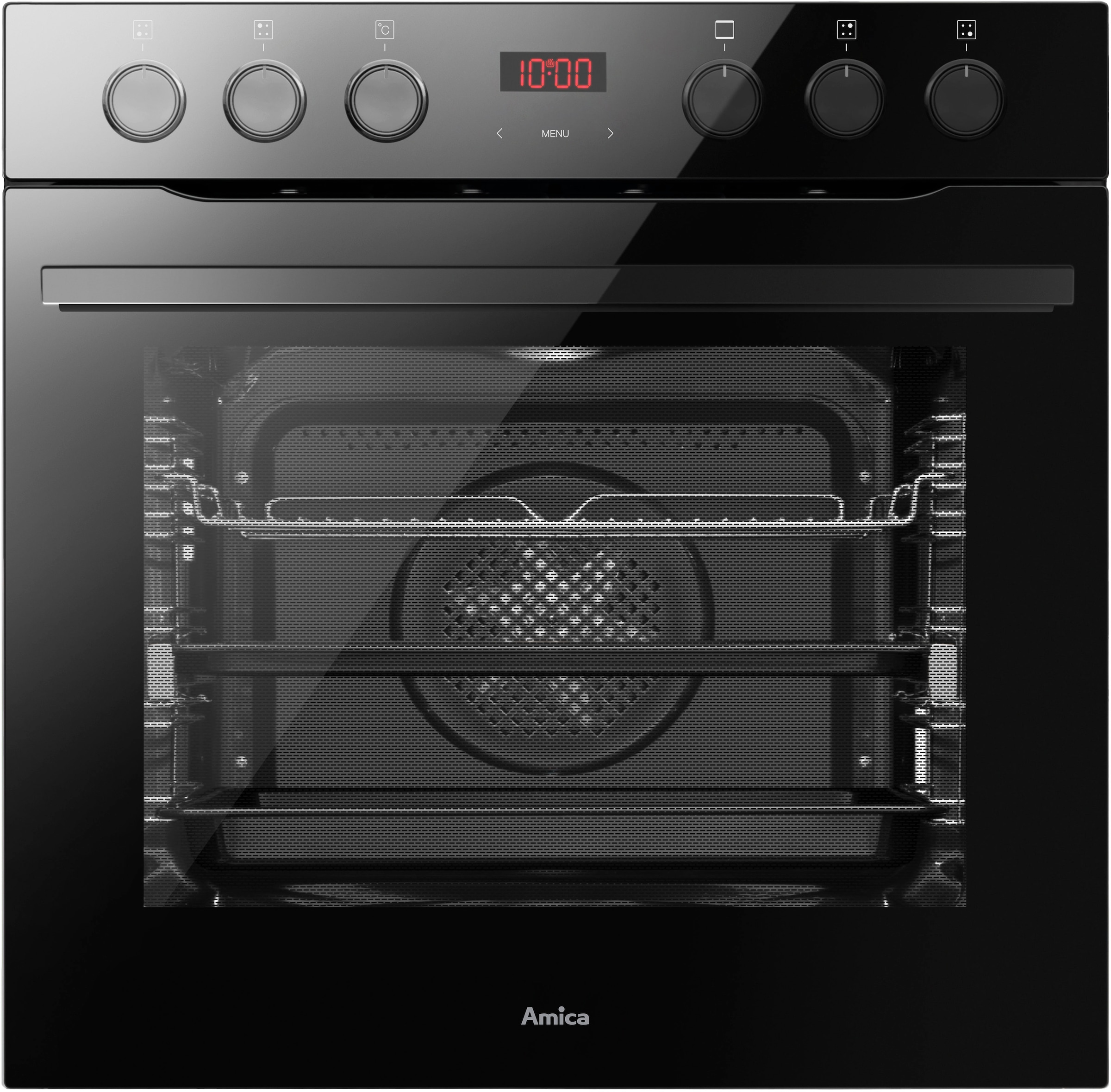 Amica Induktions Herd-Set »EHIX 933 133 S«, mit 1-fach-Teleskopauszug, Simple Steam Reinigungsfunktion