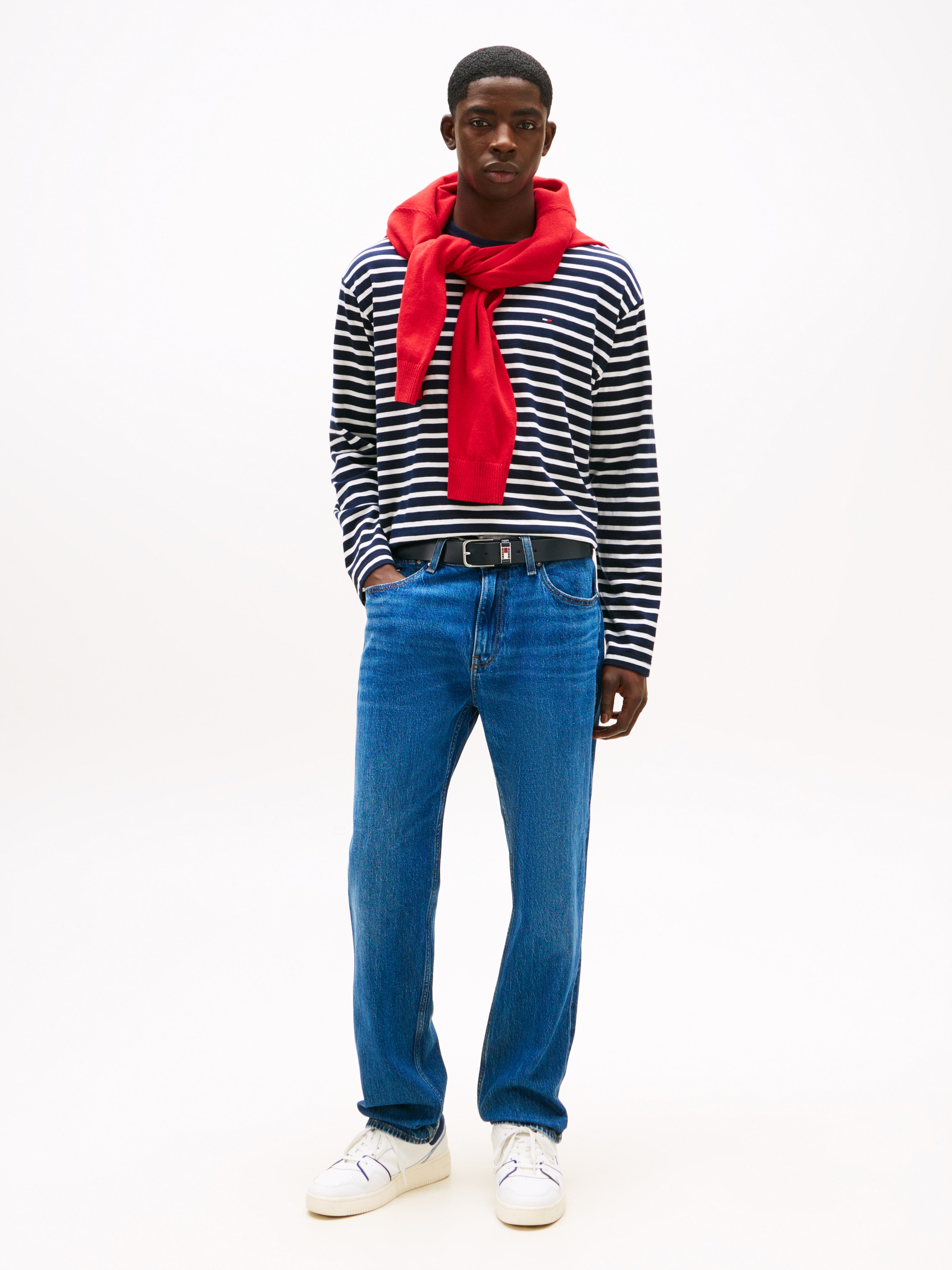 Tommy Jeans Slim-fit-Jeans »RYAN SLIM STRAIGHT«, mit Logoprägung