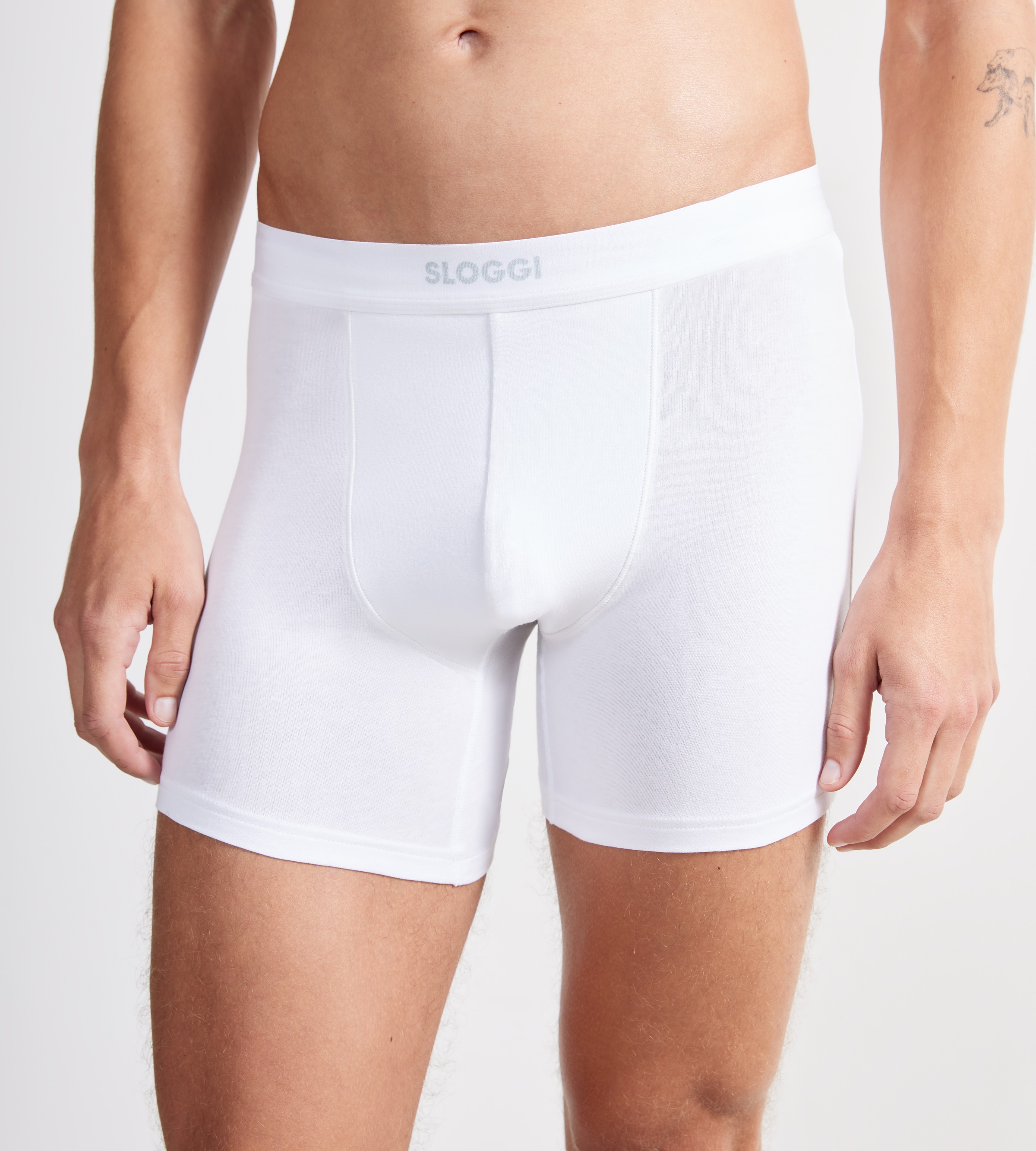 sloggi Boxer »men EVER Ease Short 2P«, (2er Pack), schnelltrocknend, atmungsaktiv, temperaturausgleichend, ohne Eingriff