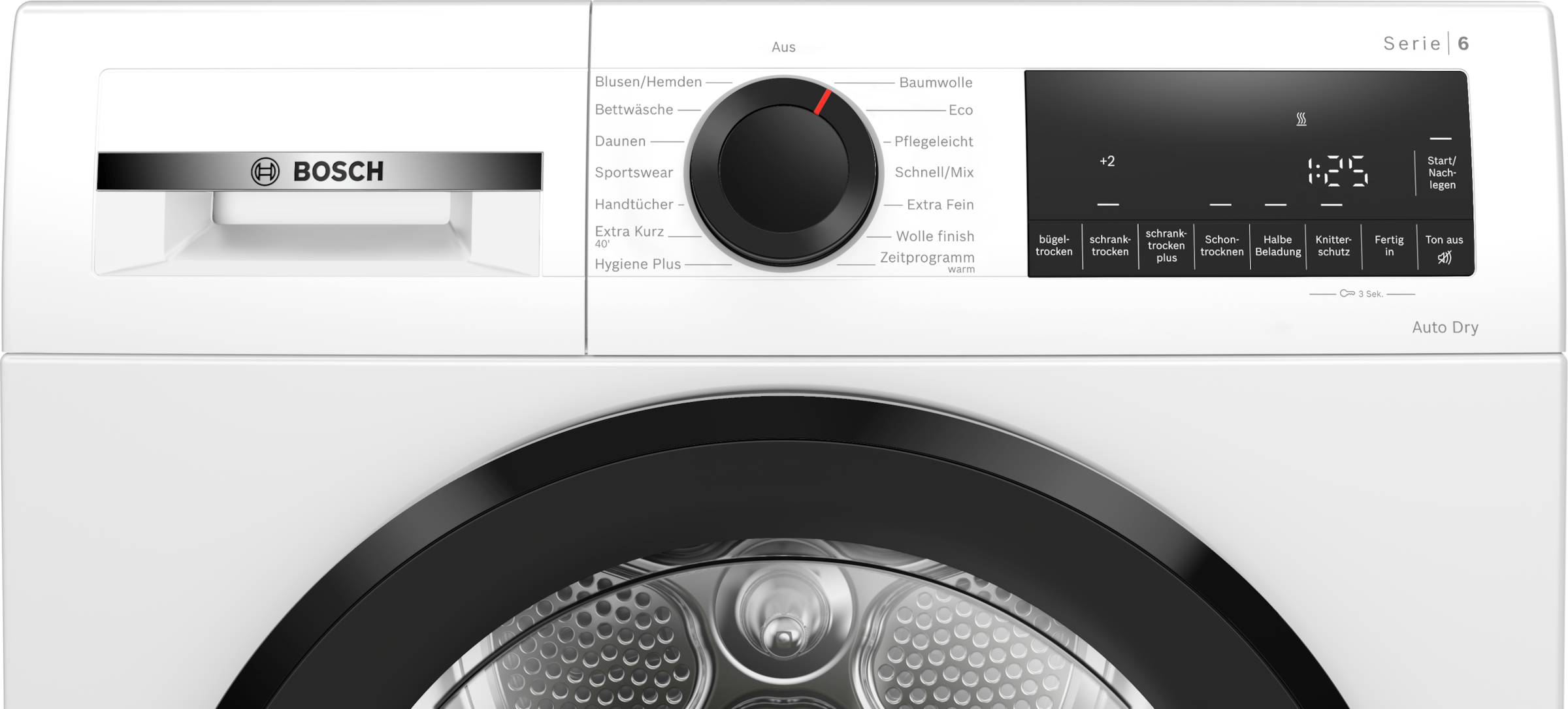 BOSCH Wärmepumpentrockner »WQG243D41« Serie 6