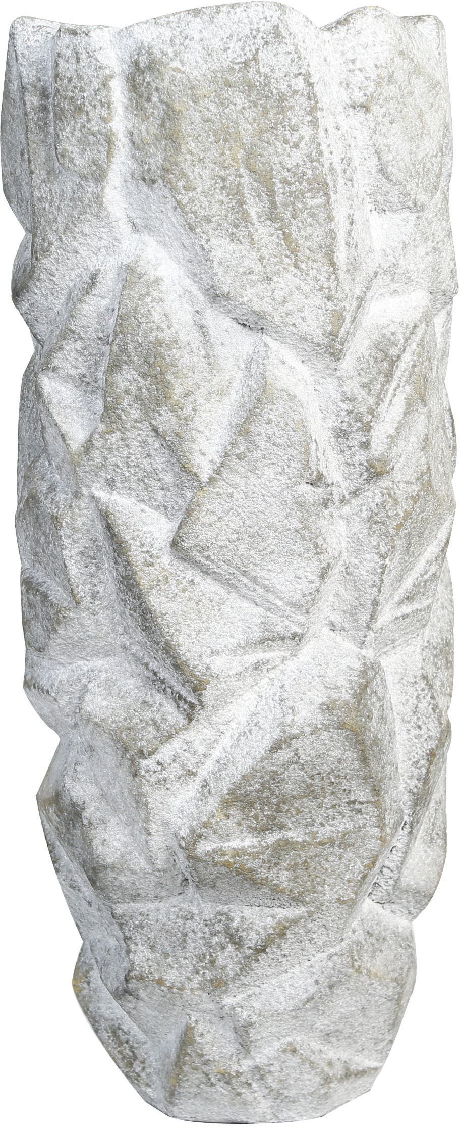 GILDE Übertopf »Rock, grau«, (1 St.), dekorativer Blumentopf, groß, aus Magnesia, in verschiedenen Größen erhältlich, In- und Outdoor geeignet, Wohnzimmer