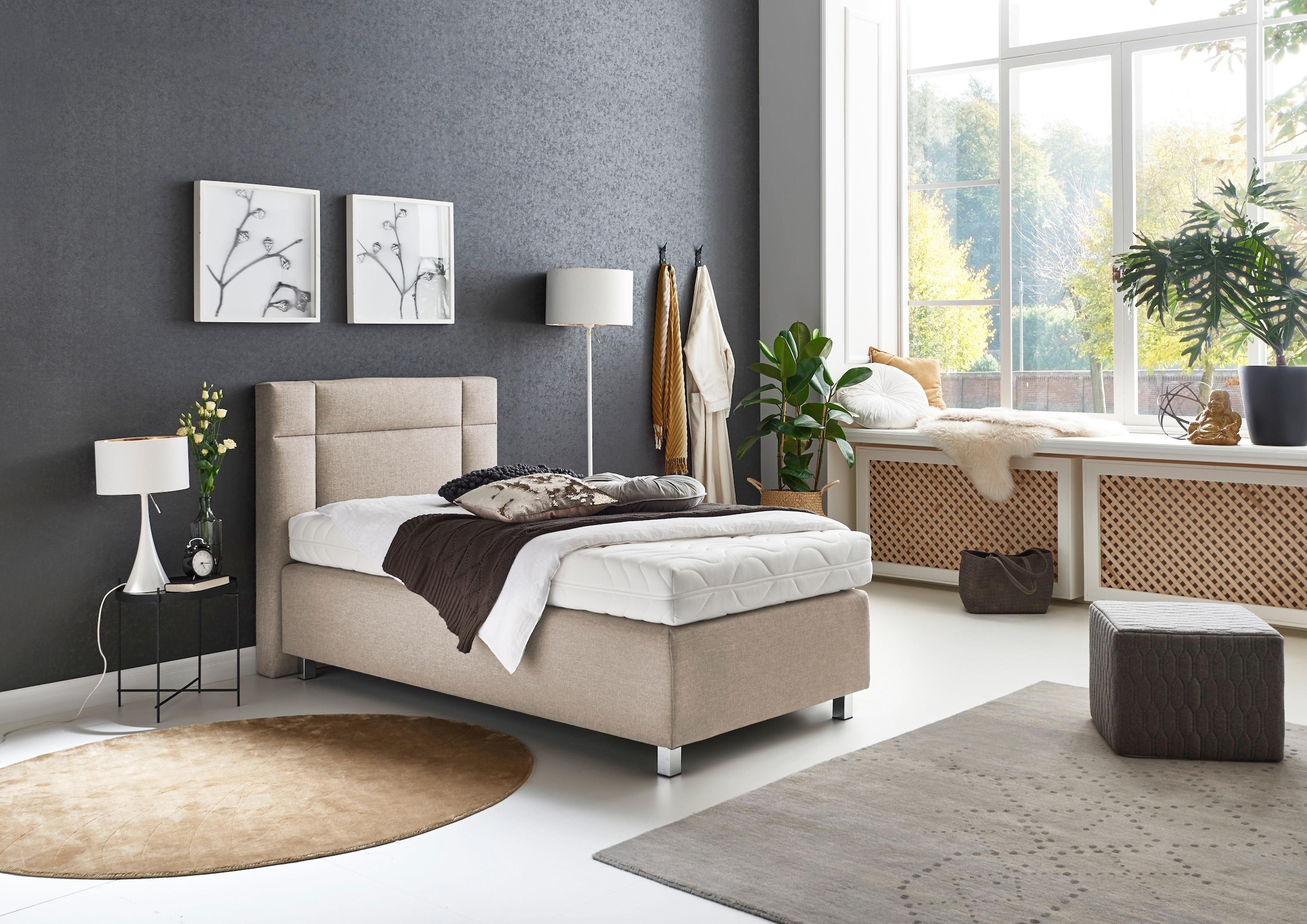 Westfalia Schlafkomfort Boxspringbett, in diversen Ausführungen