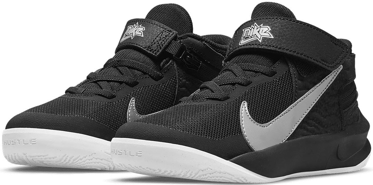 Nike Mädchen Basketballschuh »TEAM HUSTLE D 10 FLYEASE (PS)« in bunt, Größe 31,5