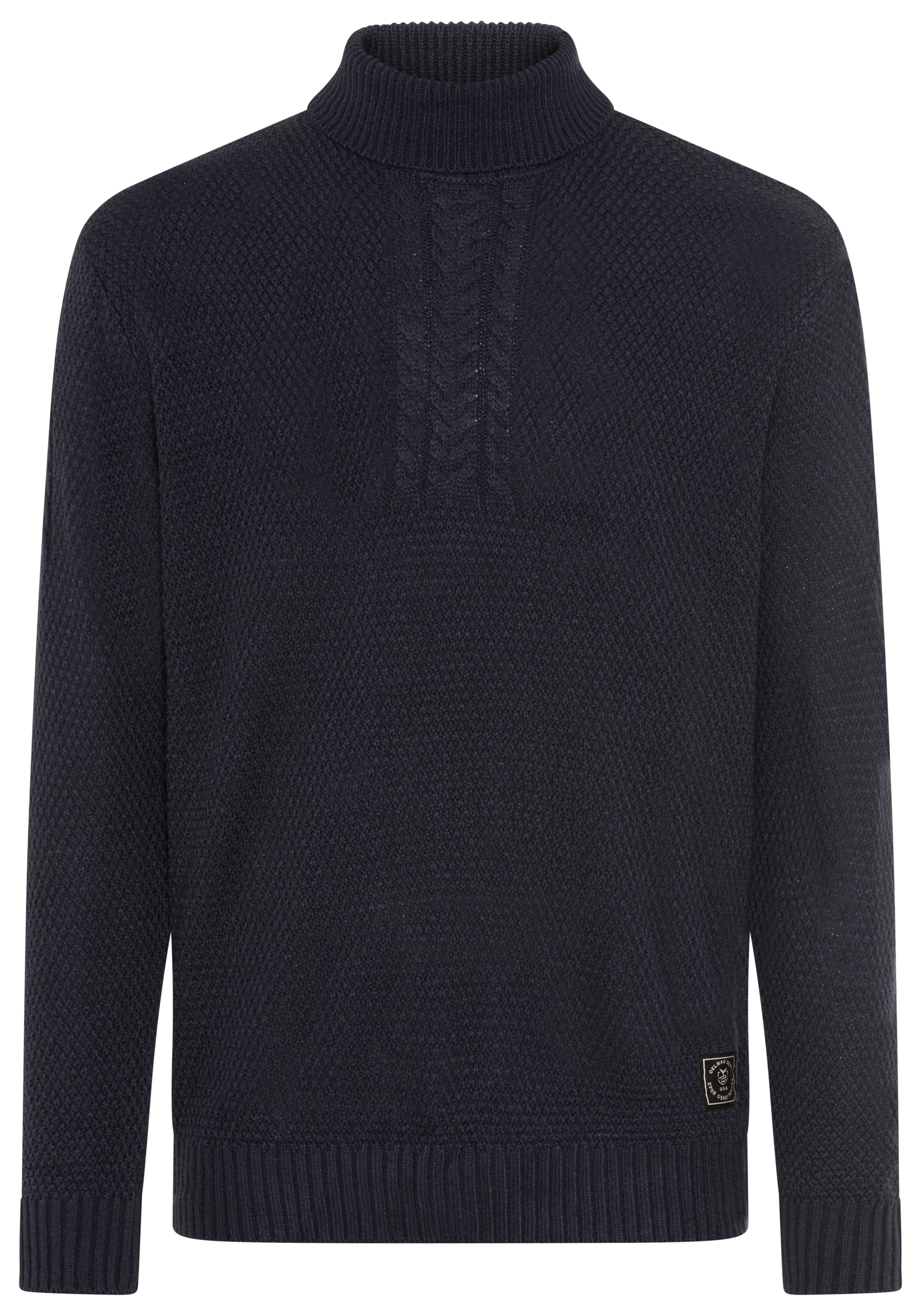 Man's World Rollkragenpullover »Neue Kollektion! Highlight Zopfmuster« aus Strickmaterial, mit Rollkragen, Regular Fit, mit Langarm