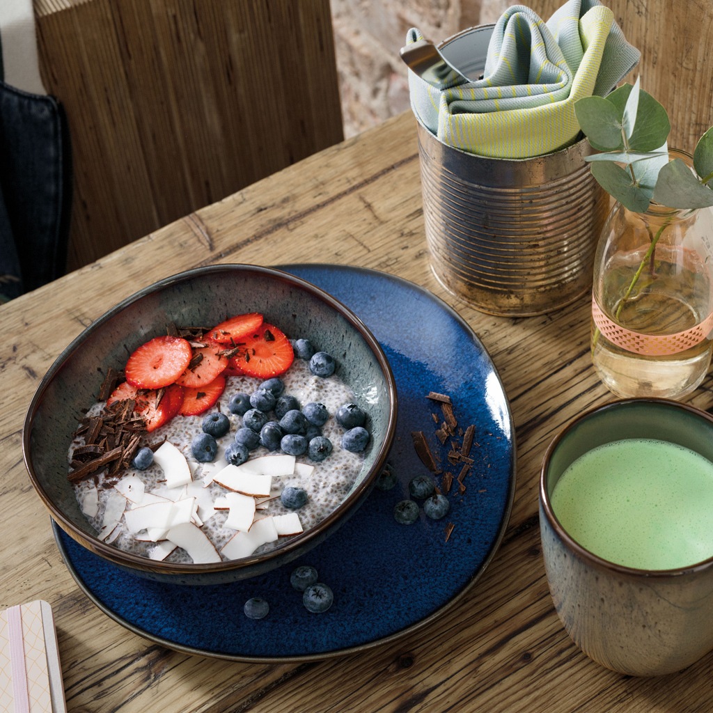 like. by Villeroy & Boch Geschirr-Set »Frühstücks-Set Lave 6er Set«
