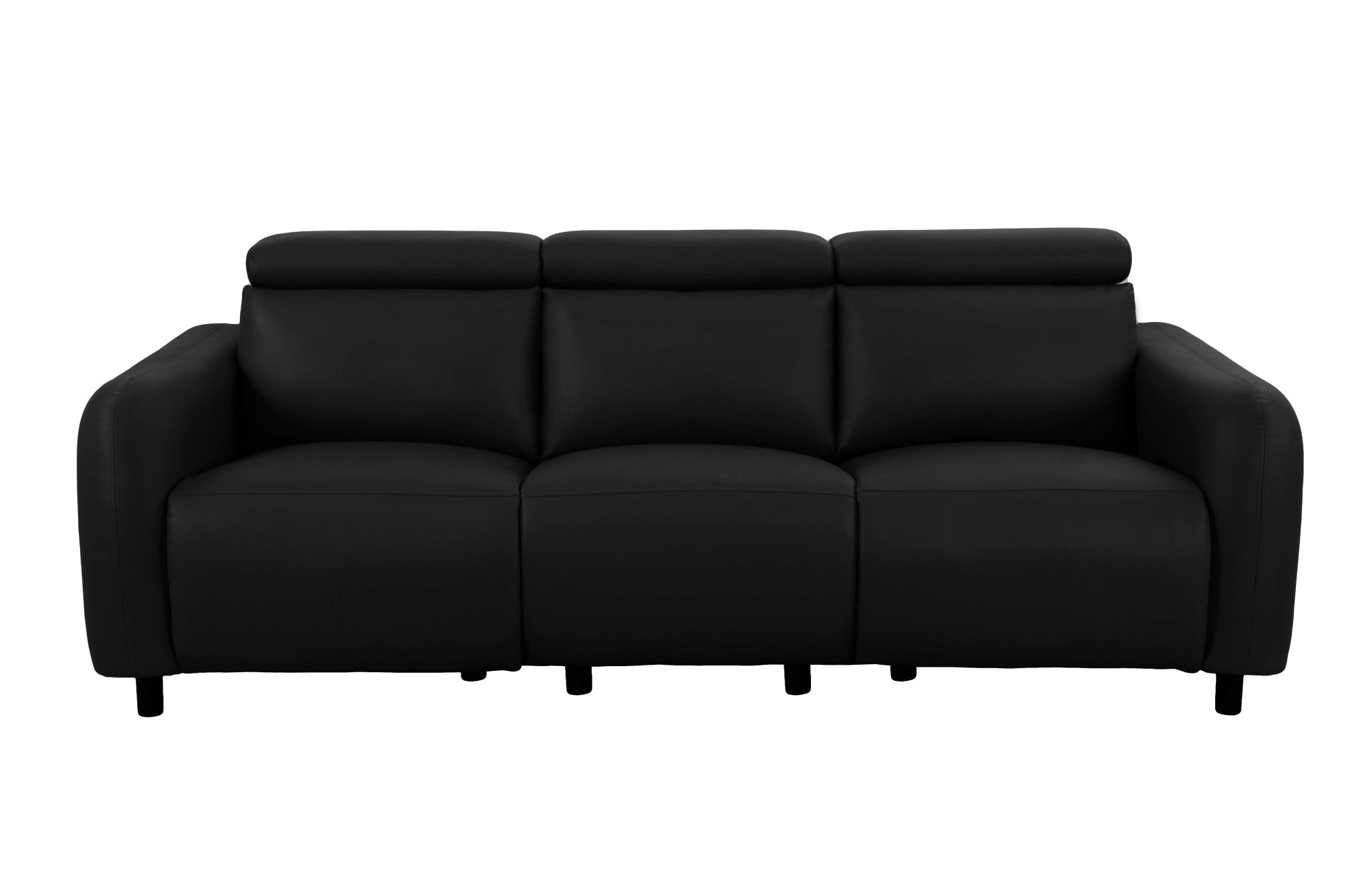 Home affaire 3-Sitzer »SKAANE Lederoptik, 229 cm, manuelle-u. elektrische Relaxfunktion«, Relax-Funktion in 2 Sitzen, Kopfteilverstellung, Federkernpolsterung