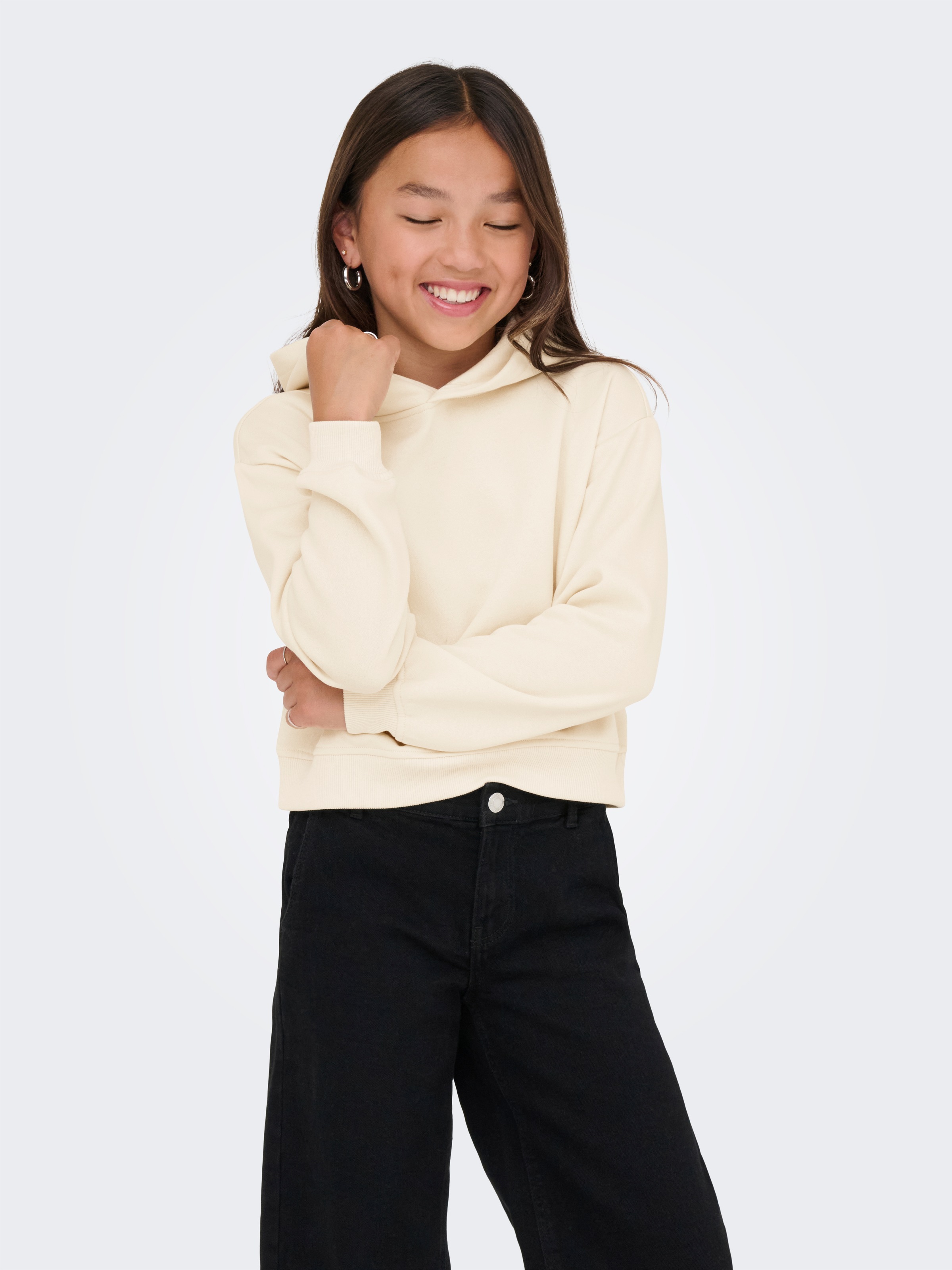 KIDS ONLY Kapuzensweatshirt »KOGSWEAT L/S HOODIE SHORT SWT NOOS«