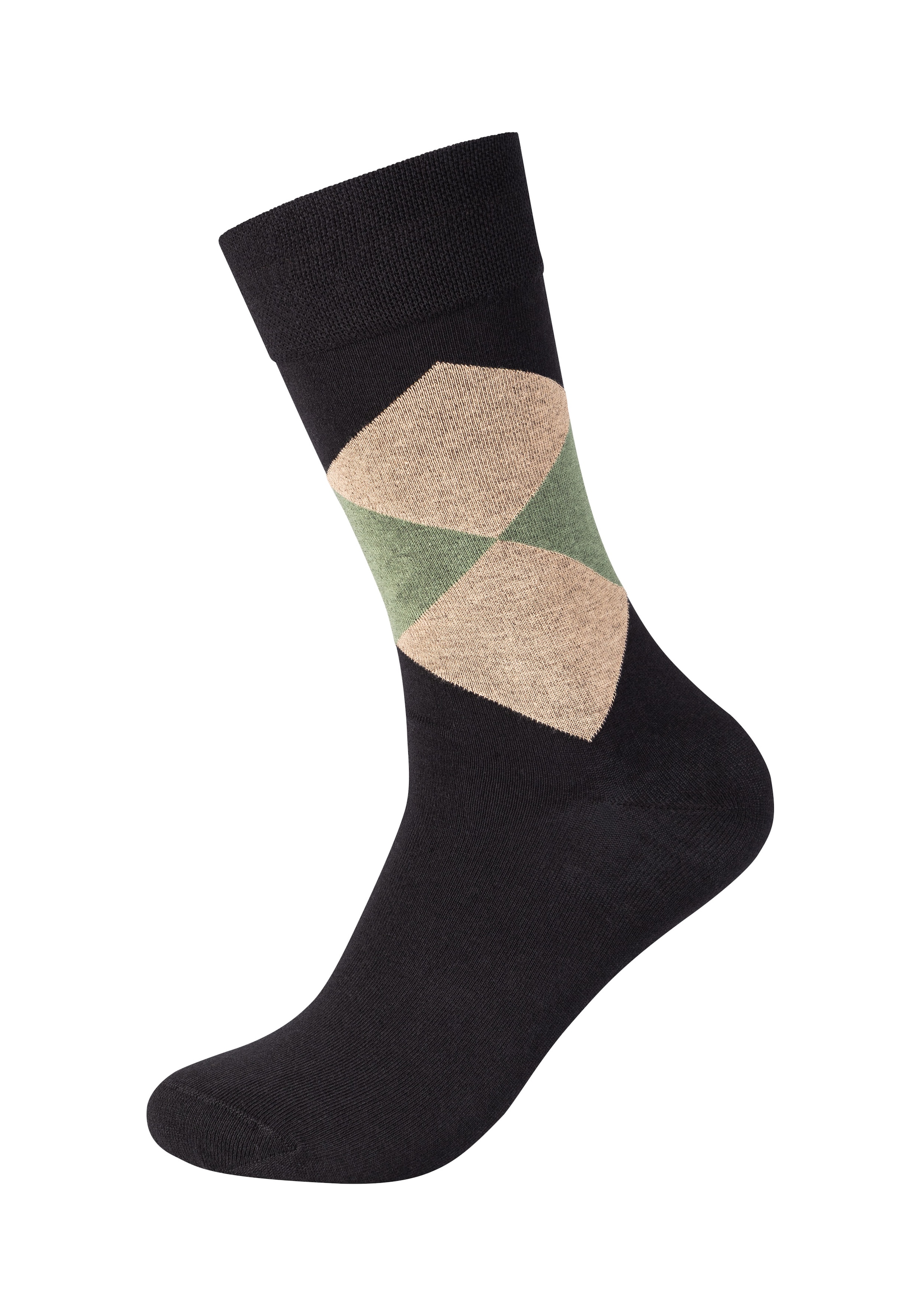 Camano Socken 3 Paar,  mit festlich gestalteten Paaren