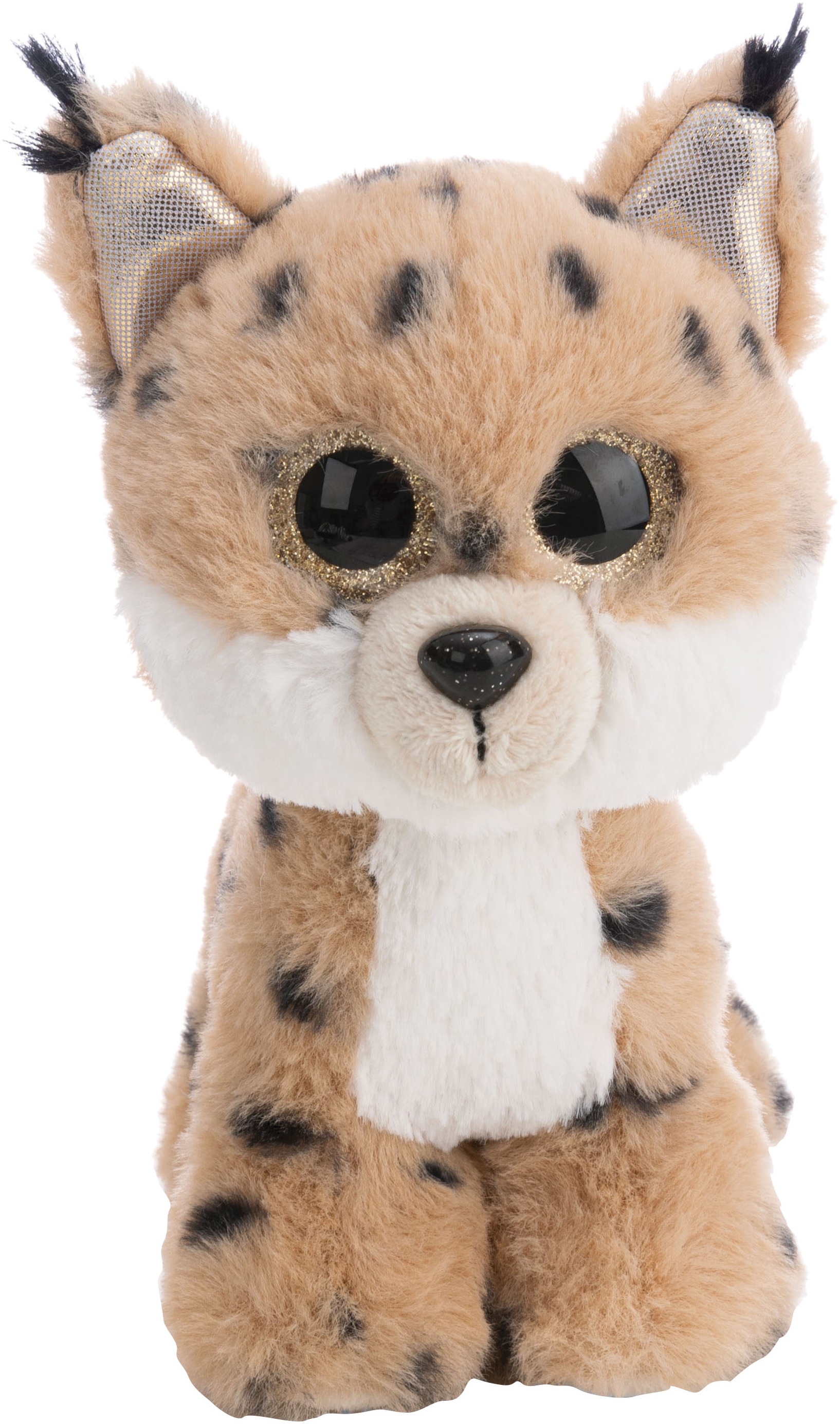 Nici Kuscheltier »Glubschis, Luchs Lenzo, 15cm stehend«