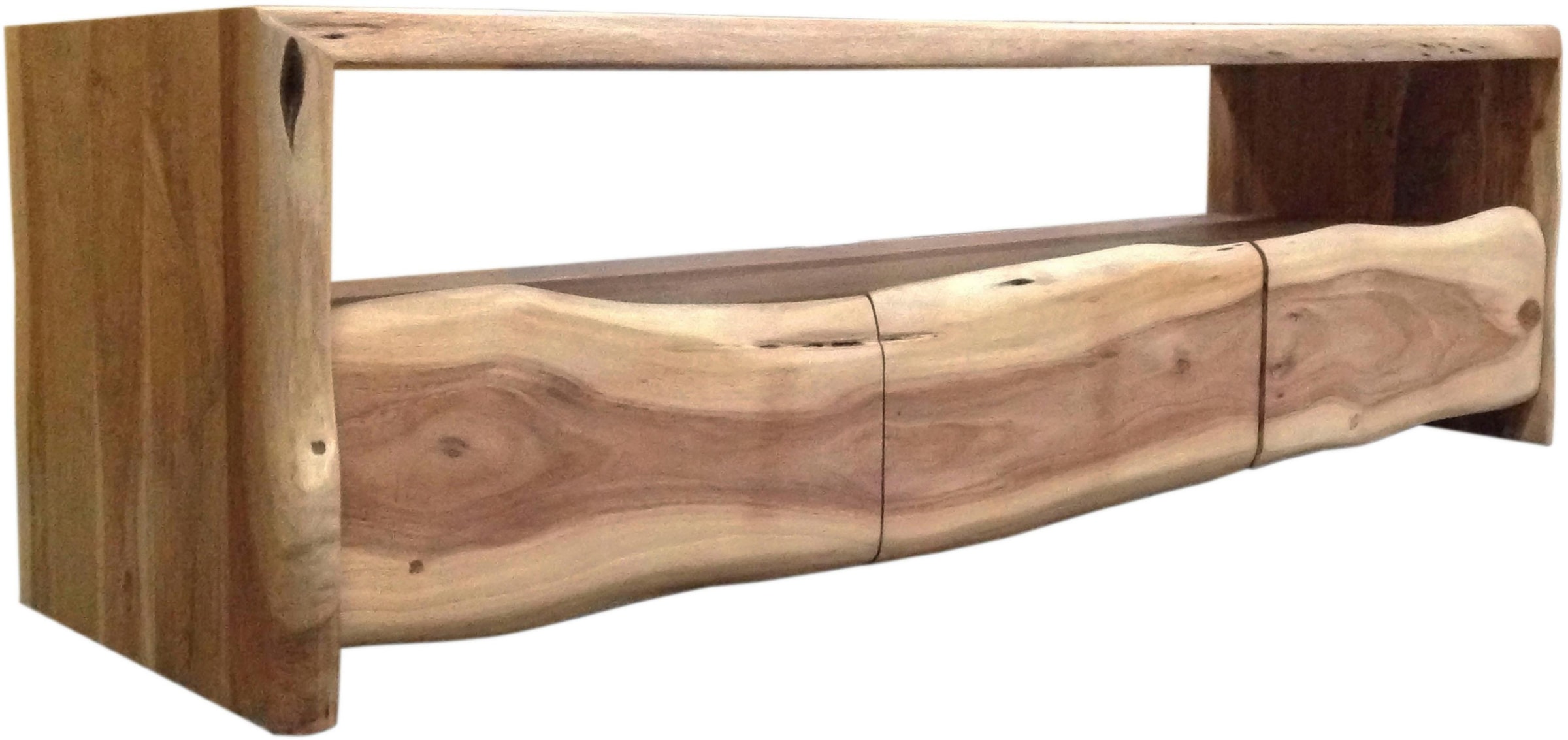 SIT Lowboard »Albero«, massive Akazie mit Baumkante, Breite 146 cm