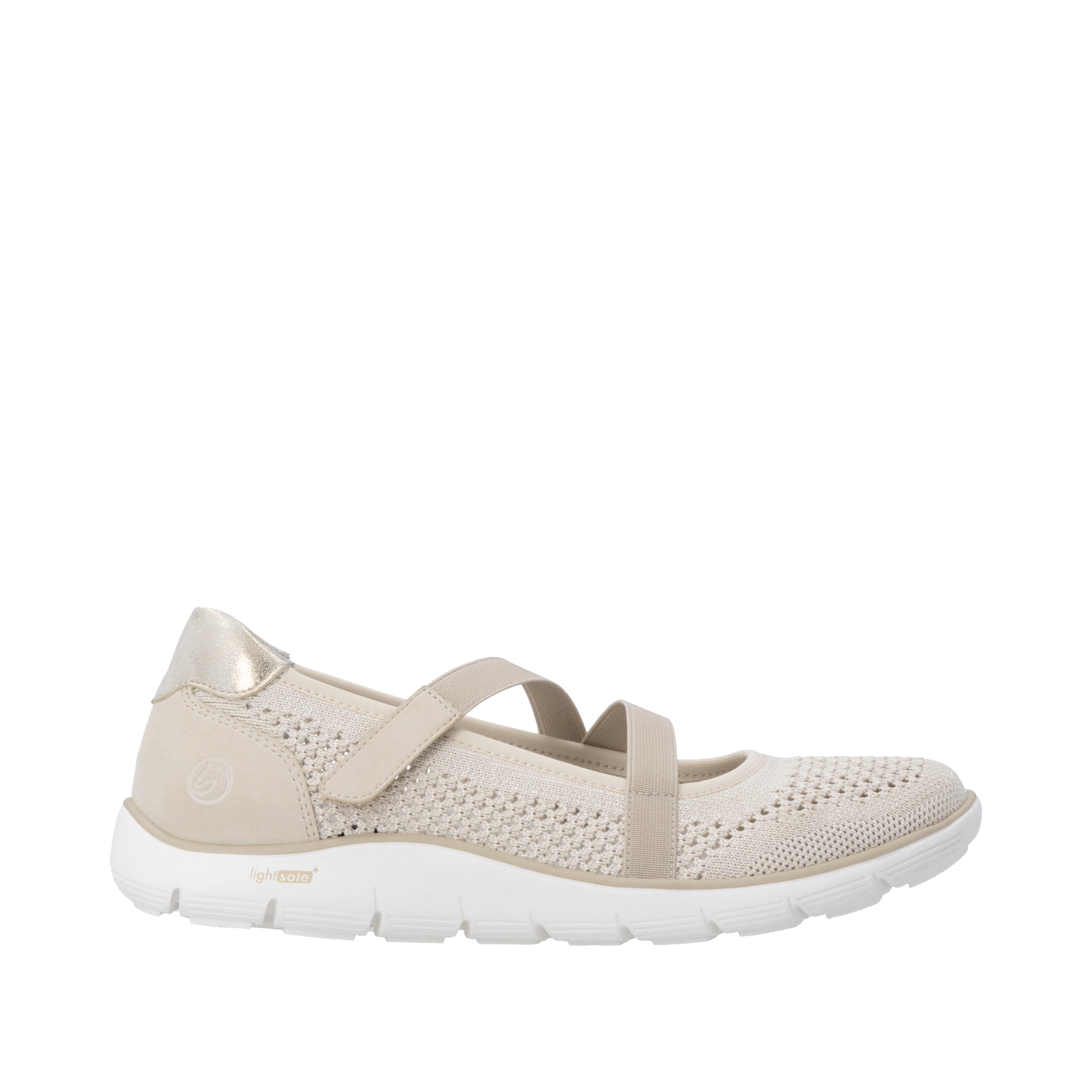 Remonte Riemchenballerina  Klettschuh, Slipper mit Lite´n Soft-Ausstattung