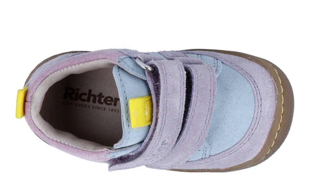 Richter Lauflernschuh »Maxi«  Halbschuh, Klettschuh mit WMS: M IV, Größenschablone zum Download