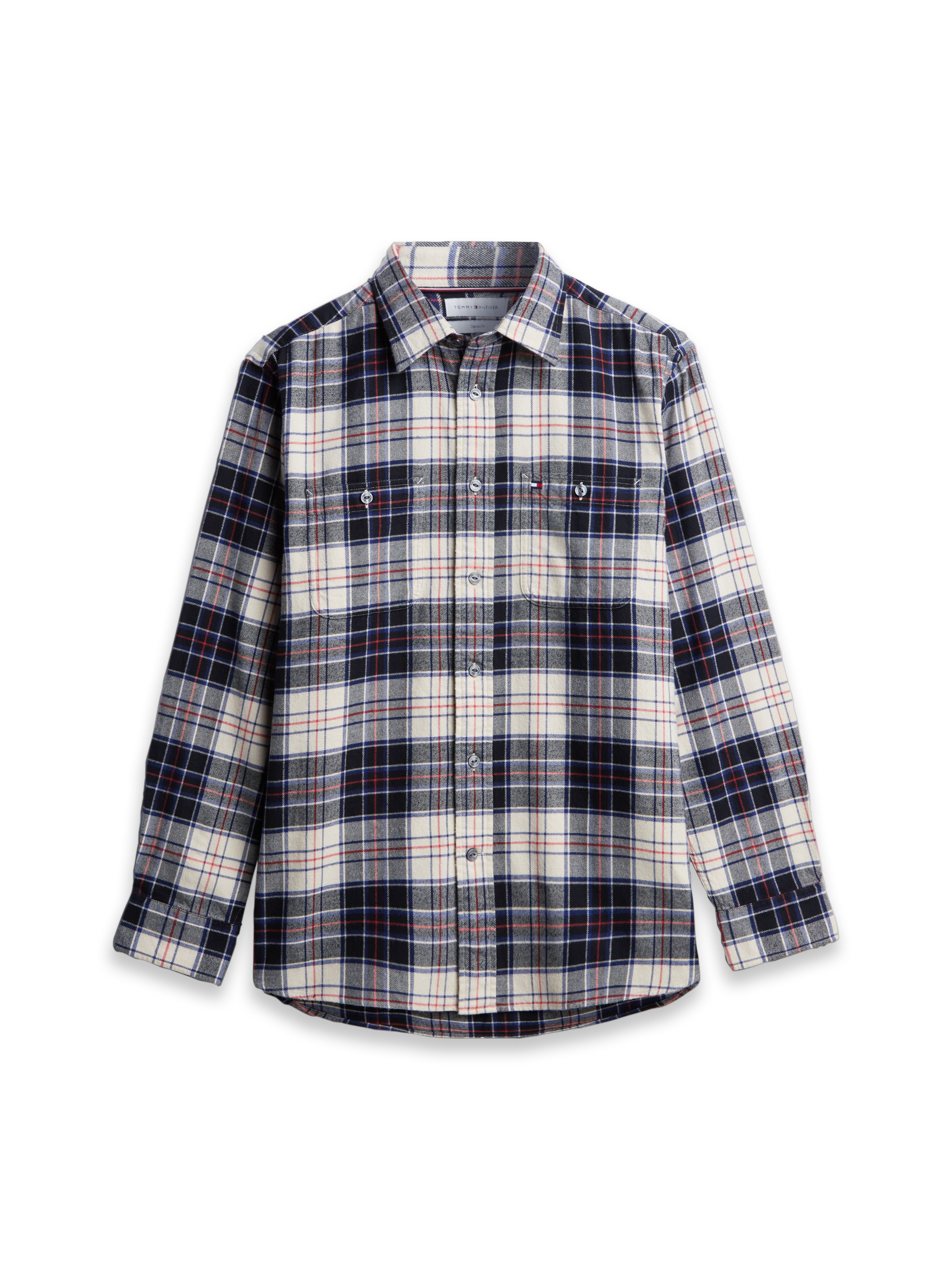 Tommy Hilfiger Flanellhemd »RWB TARTAN FLANNEL« Regular Fit soft Flannel