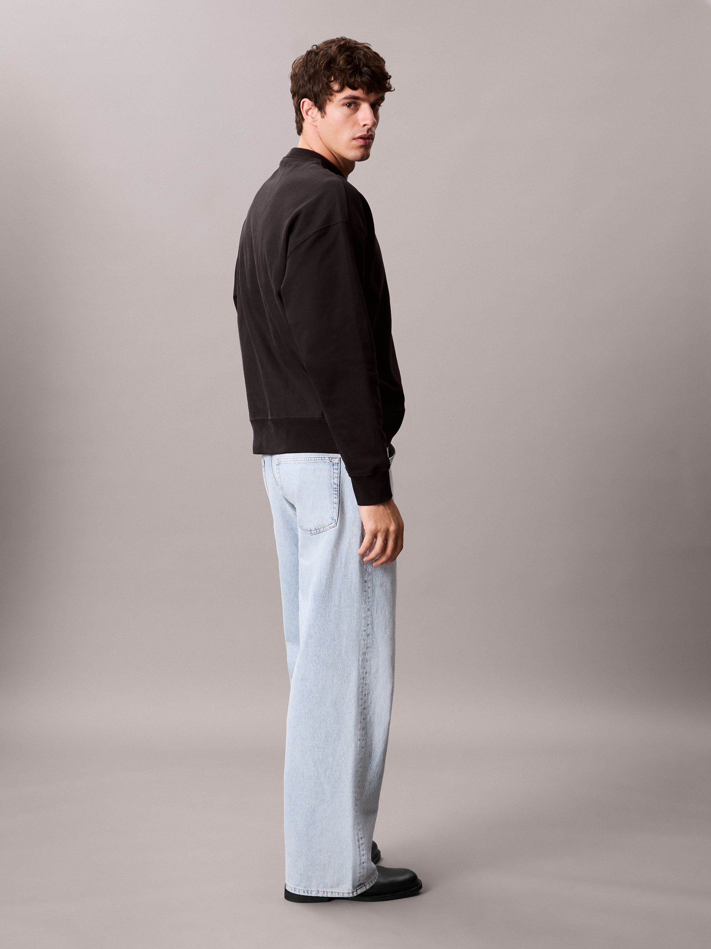Calvin Klein Jeans Sweatshirt »PRMM TRRY MNGRM CN S«, Mit Rundhalsausschnitt