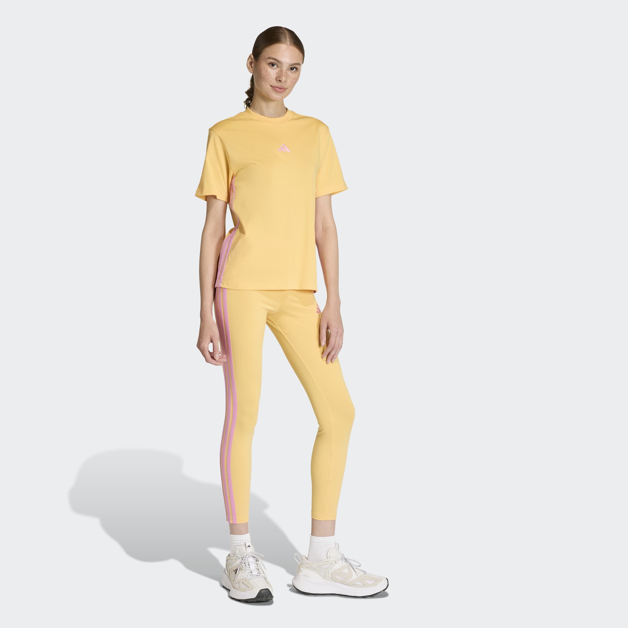 adidas Sportswear T-Shirt »ESSENTIALS 3-STREIFEN COTTON«