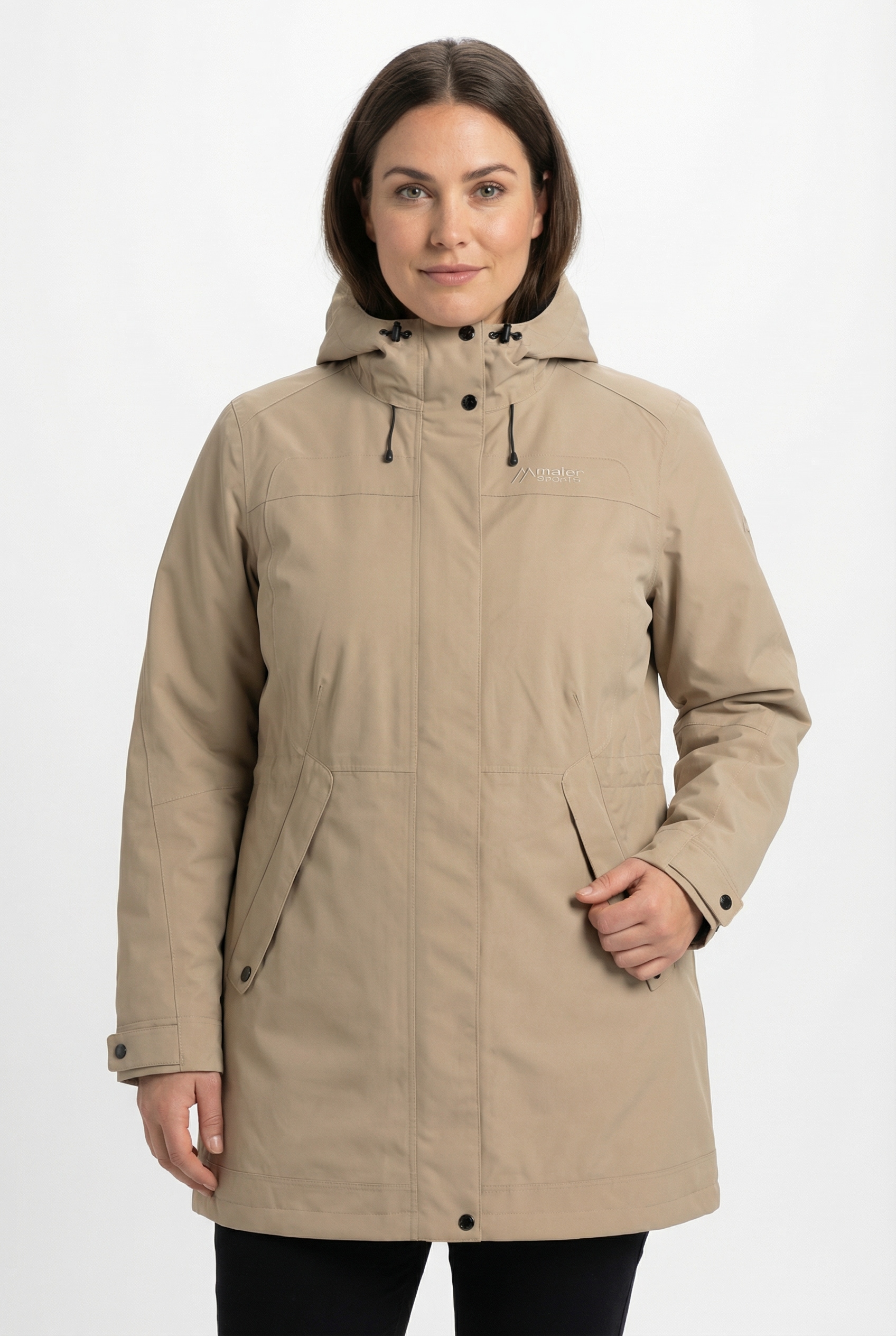 Maier Sports 3-in-1-Funktionsmantel »Doppelmantel Damen« wasser- & winddicht, für den Übergang & Winter, in großen Größen