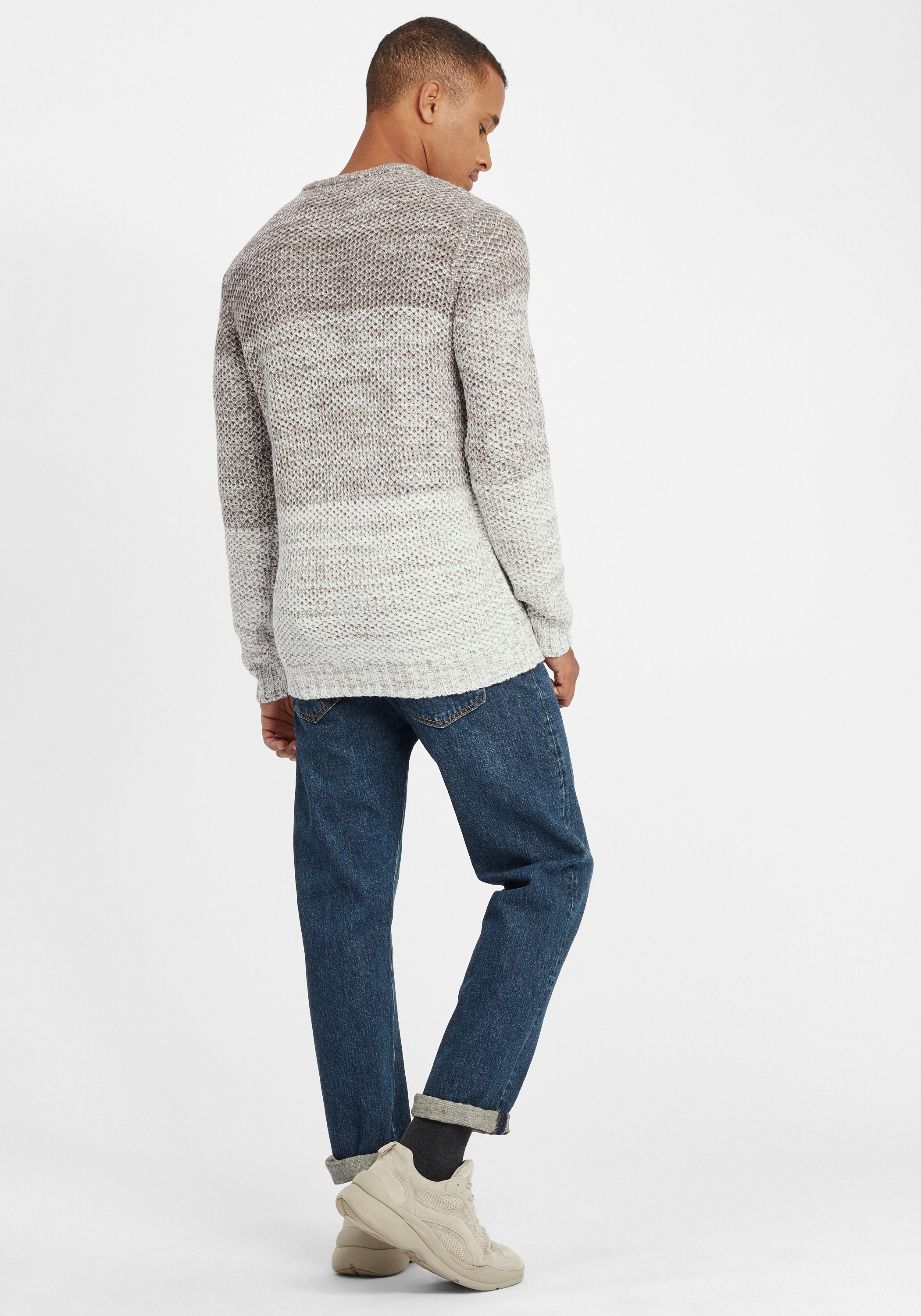 !Solid Strickfleece-Pullover »Strickpullover SDAyton«