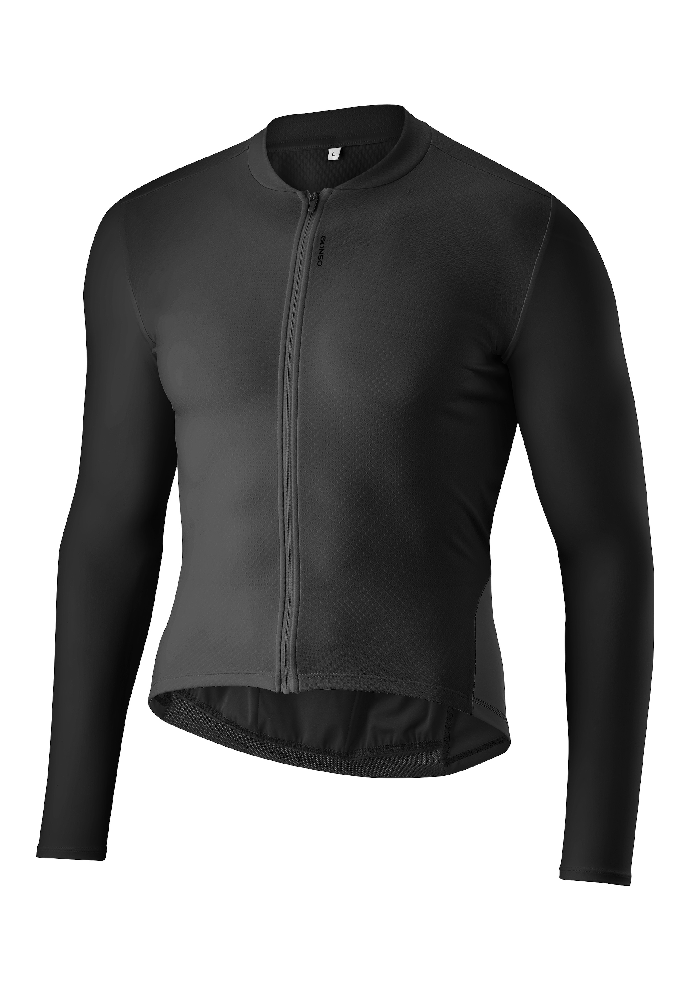 Gonso Radtrikot »SITIVO Jersey Longsleeve M«, Herren Fahrradtrikot langarm, Full-Zip Trikot, Tight Fit