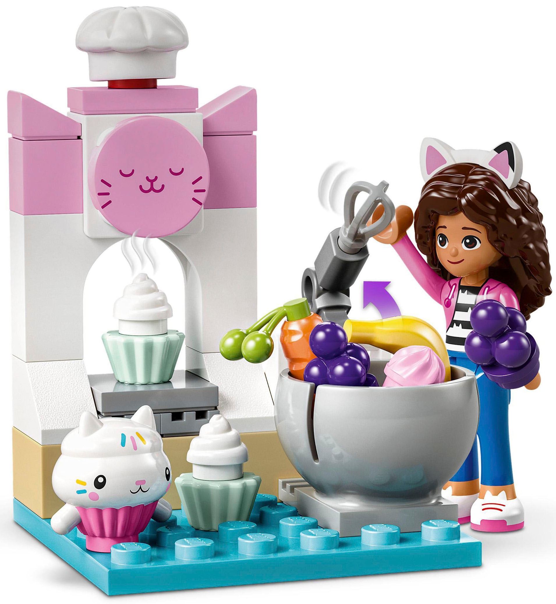 LEGO® Konstruktionsspielsteine »Kuchis Backstube (10785), LEGO® Gabby's Dollhouse«, (58 St.), Made in Europe
