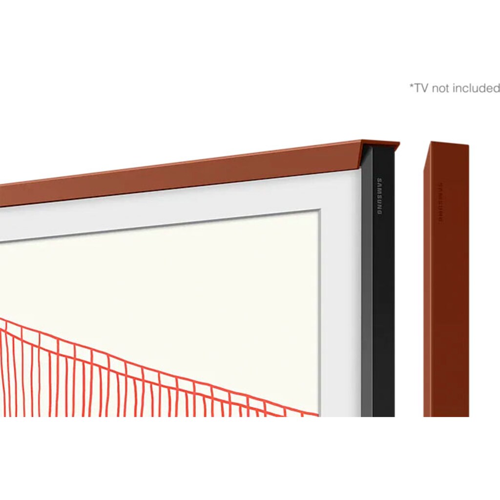 Samsung Rahmen »55" Frame Rahmen Abgeschrägt Terracotta (2021)«