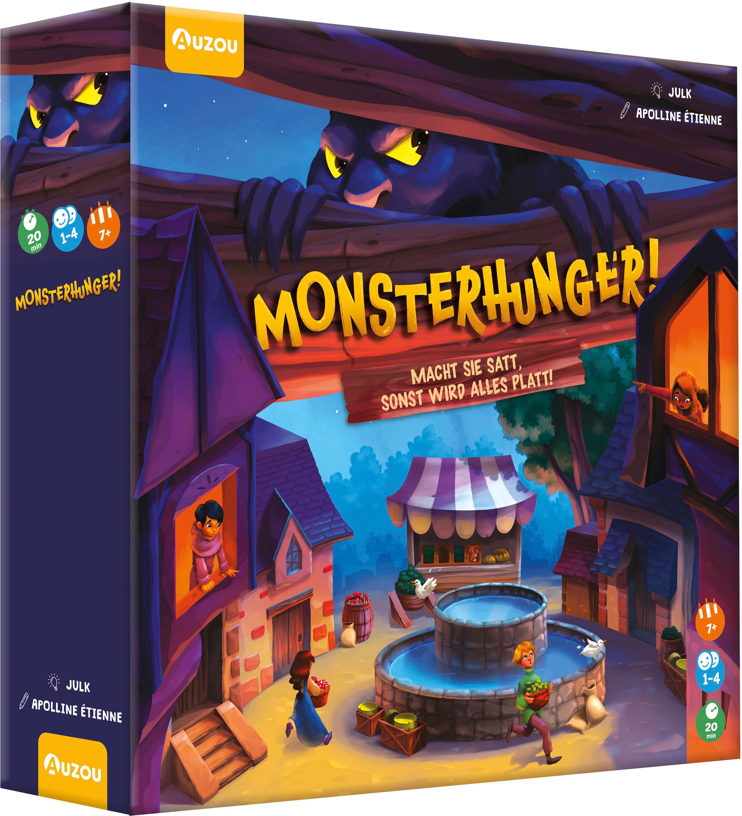 Spiel »Monsterhunger!«