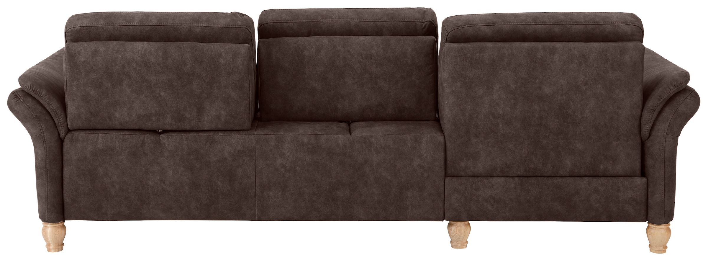 Home affaire Ecksofa »Palace L-Form«, incl. Sitztiefenverstellung, wahlweise mit Bettfunktion und Stauraum