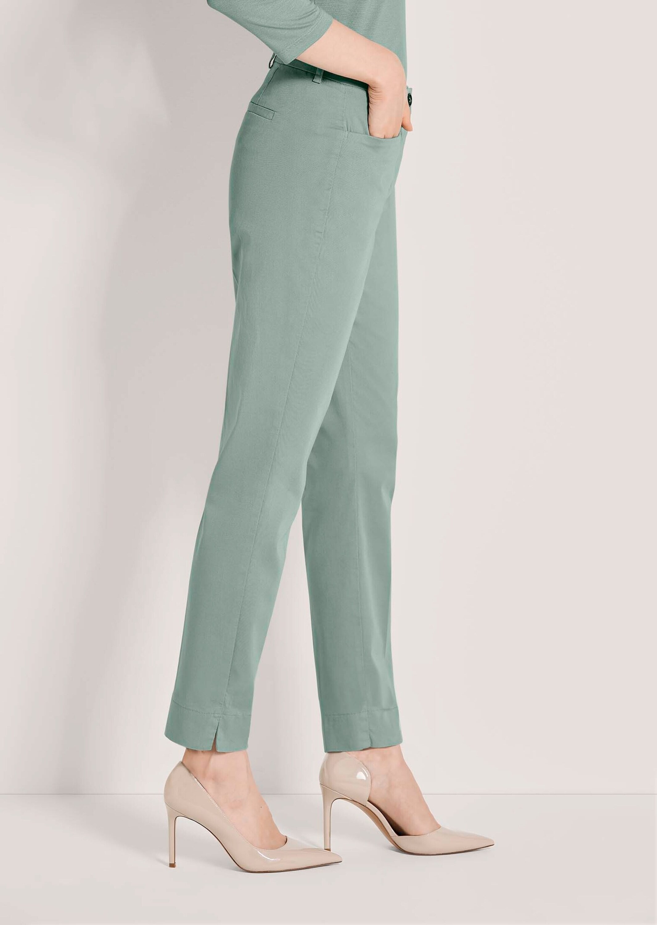 MADELEINE Chinohose »Chinohose Jerseyhose mit Formbund«