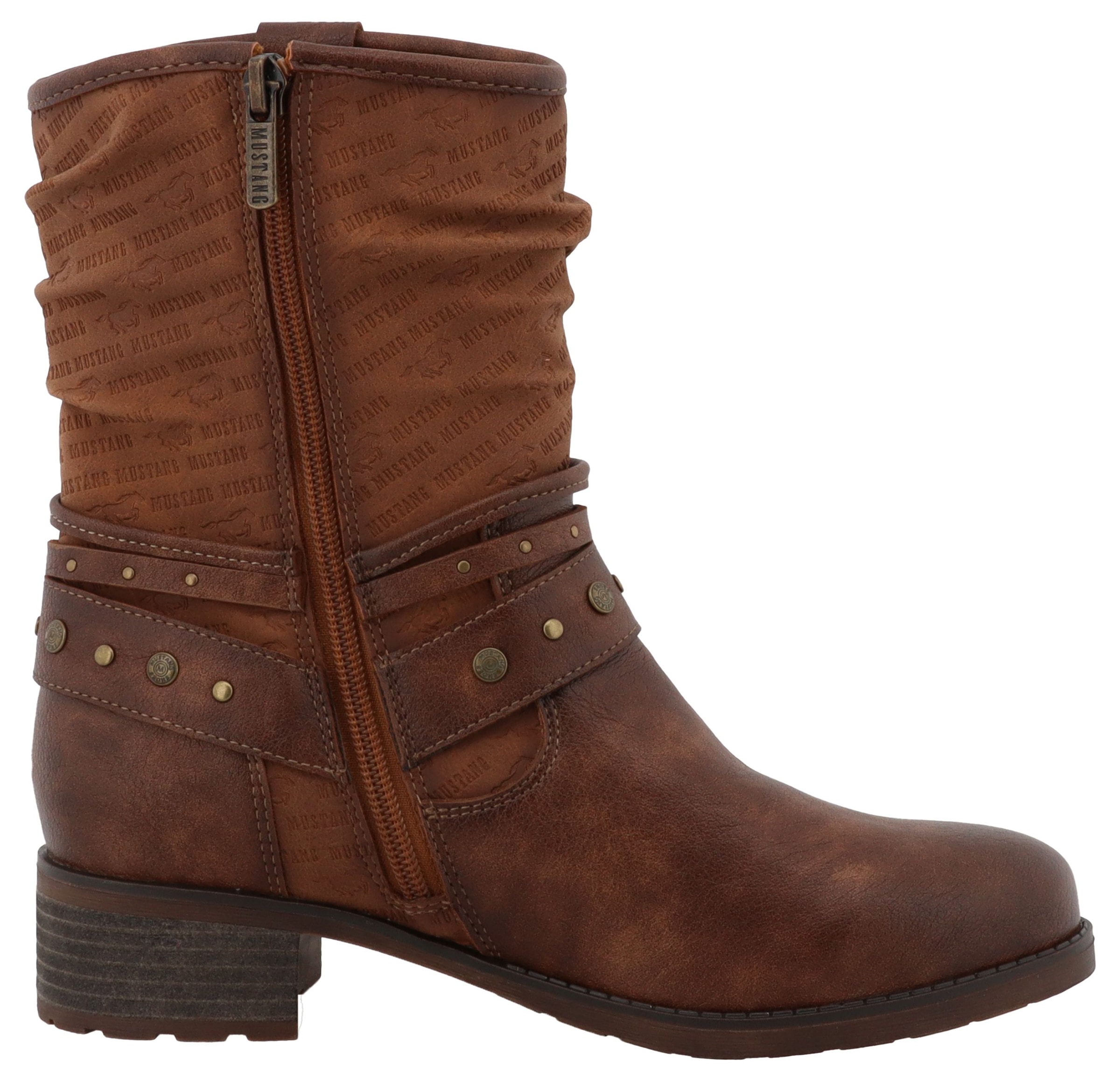 Mustang Shoes Winterboots »Fabienne«  Stiefelette, Westernboots im Used-Look