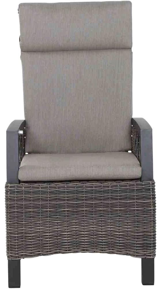 Siena Garden Garten-Essgruppe »Corido«, (5 tlg., 4 Sessel: 76x62x109 cm, Tisch Sincro: 200/260x100x77 cm), Aluminium, Keramik, verstellbar, ausziehbar, Inkl. Auflagen