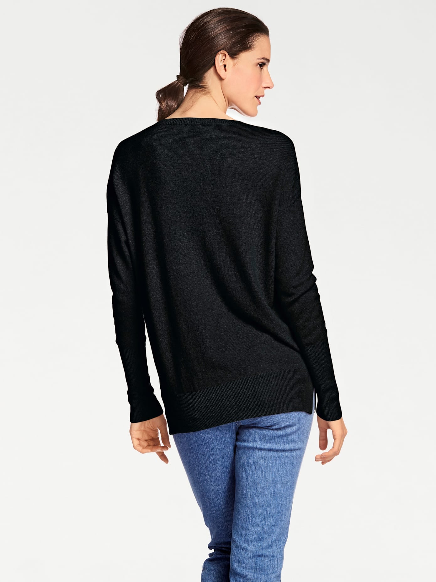 heine Strickpullover »V-Pullover«