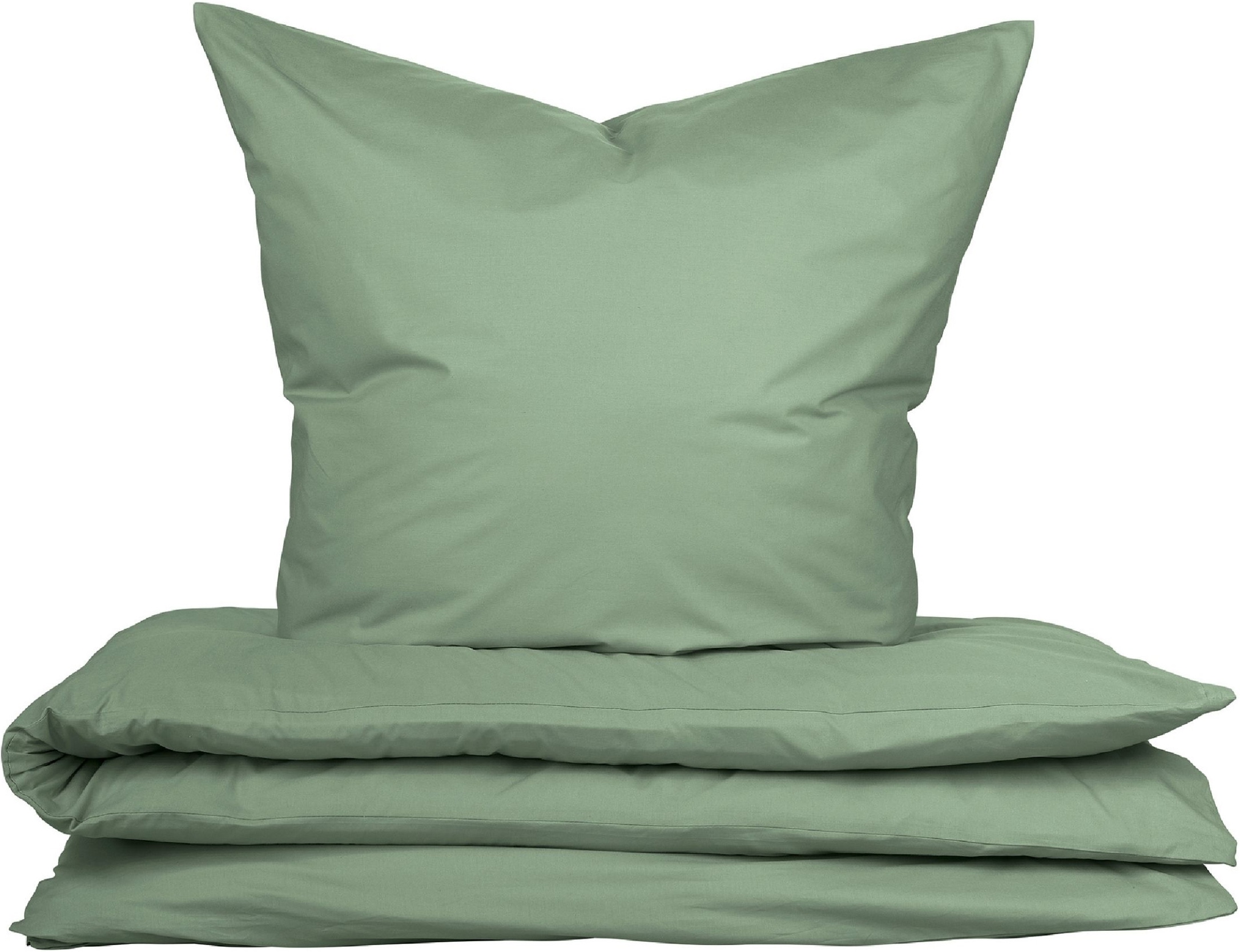 uncover by SCHIESSER Bettwäsche »Soho aus weicher Baumwolle in gedeckten Uni-Farben« 2 Stk. OEKO-TEX® MADE IN GREEN