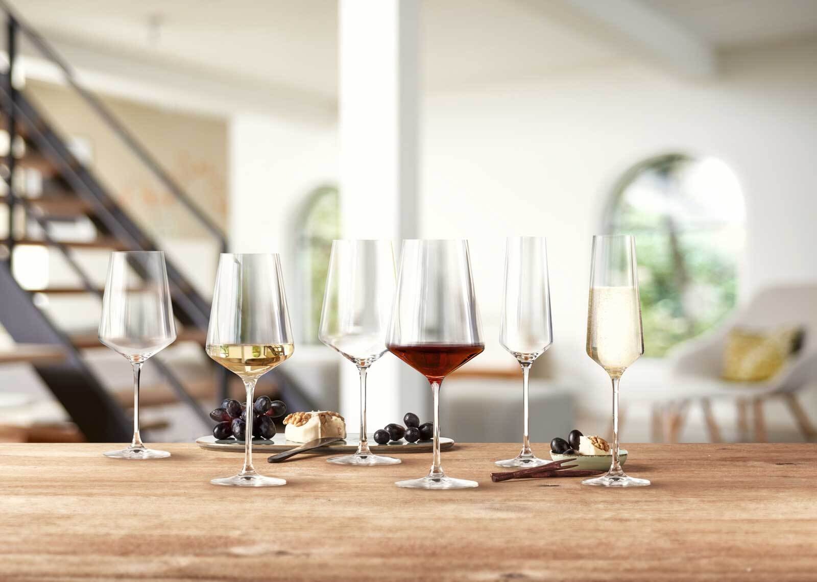 LEONARDO Gläser-Set »Gläserset Puccini 36er Set transparent« Ideal für den Alltag, spülmaschinengeeignet,