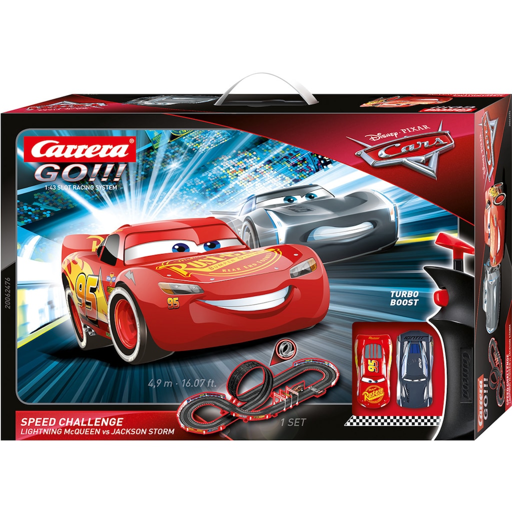 Carrera® Autorennbahn »Carrera GO!!! - Disney·Pixar Cars - Speed Challenge«