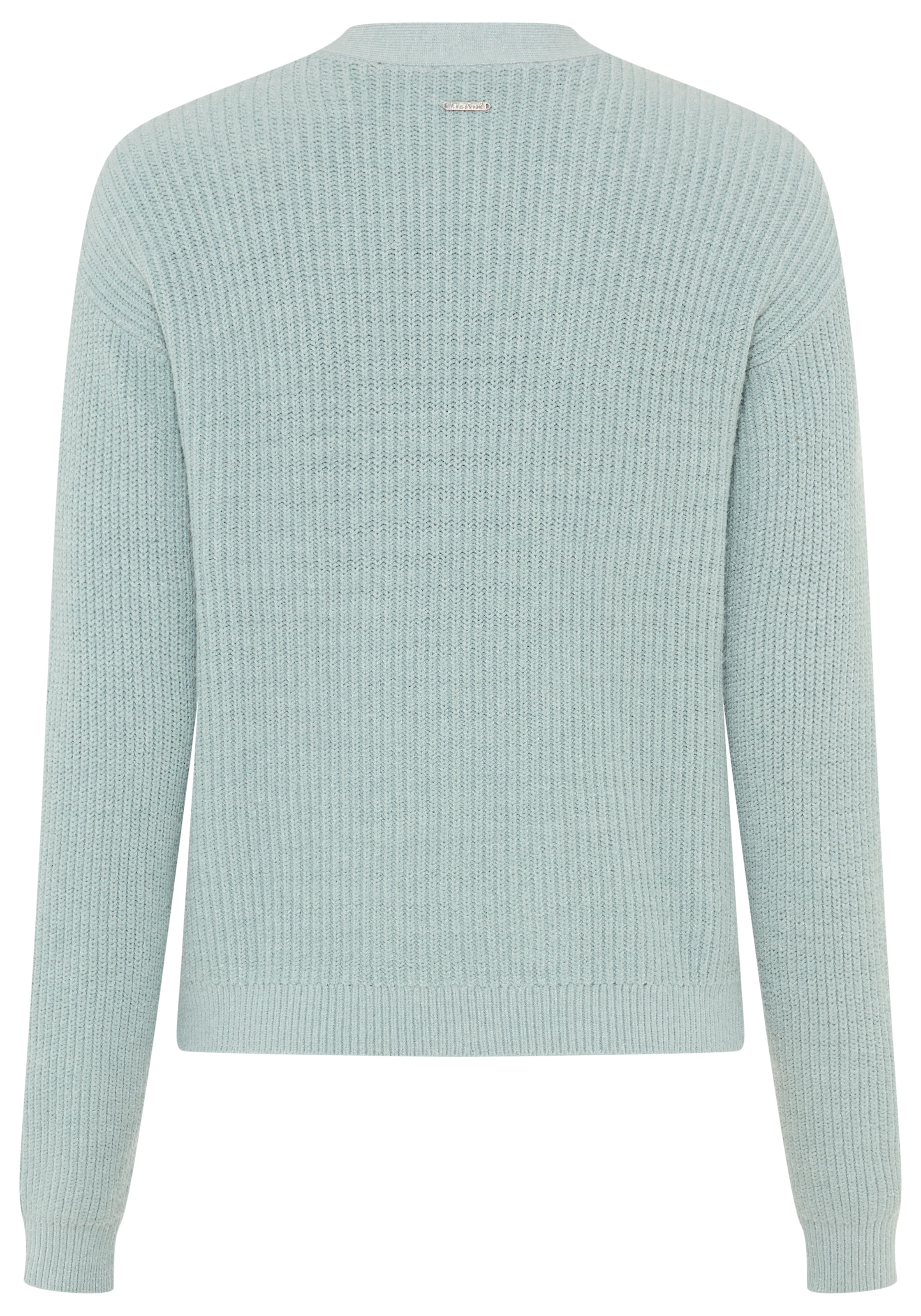 Laura Scott Strickjacke Grobstrick - in modischer Kurzform