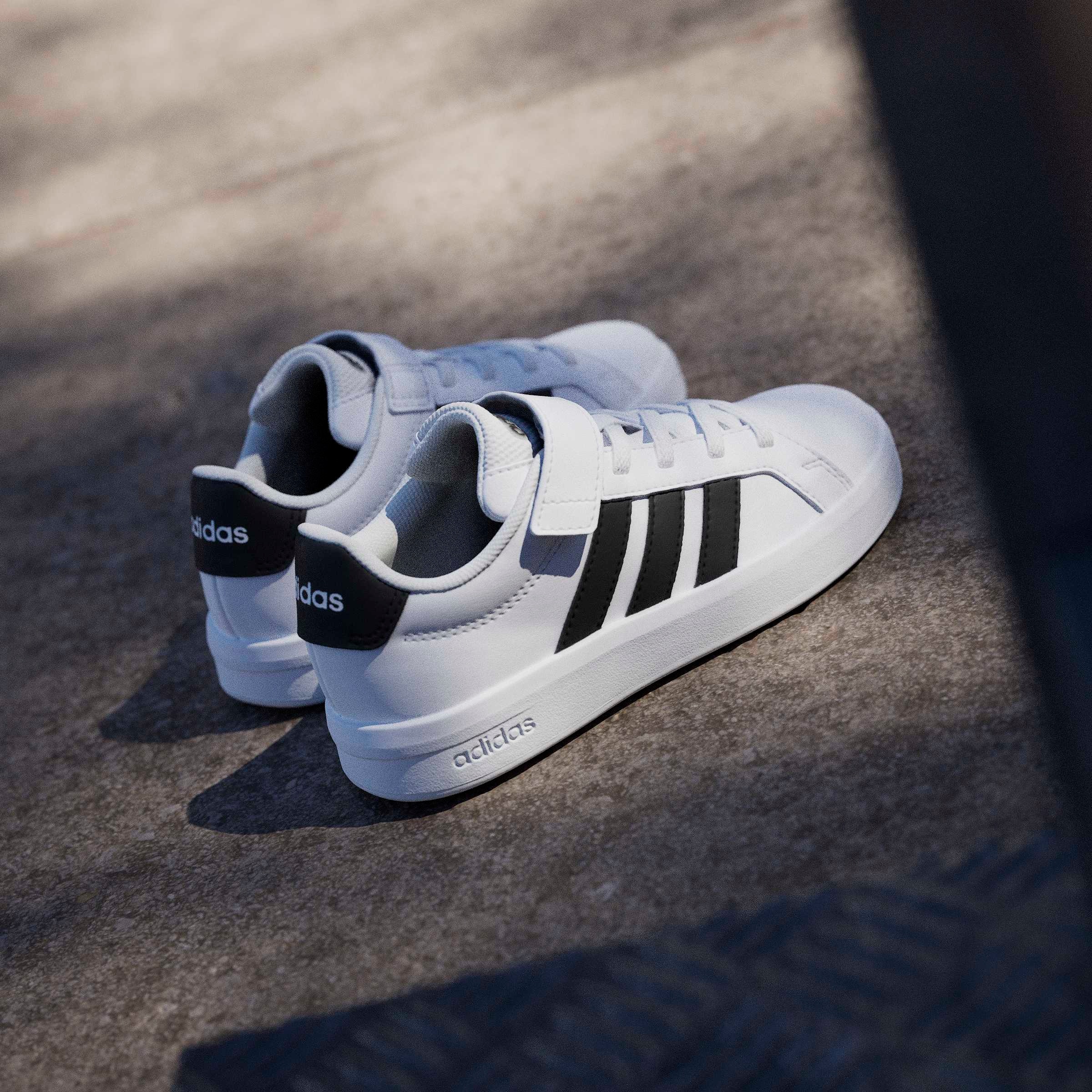 adidas Sportswear Sneaker »GRAND COURT 3.0 SCHUHE FÜR KINDER«  mit Klettverschluss, für Kinder