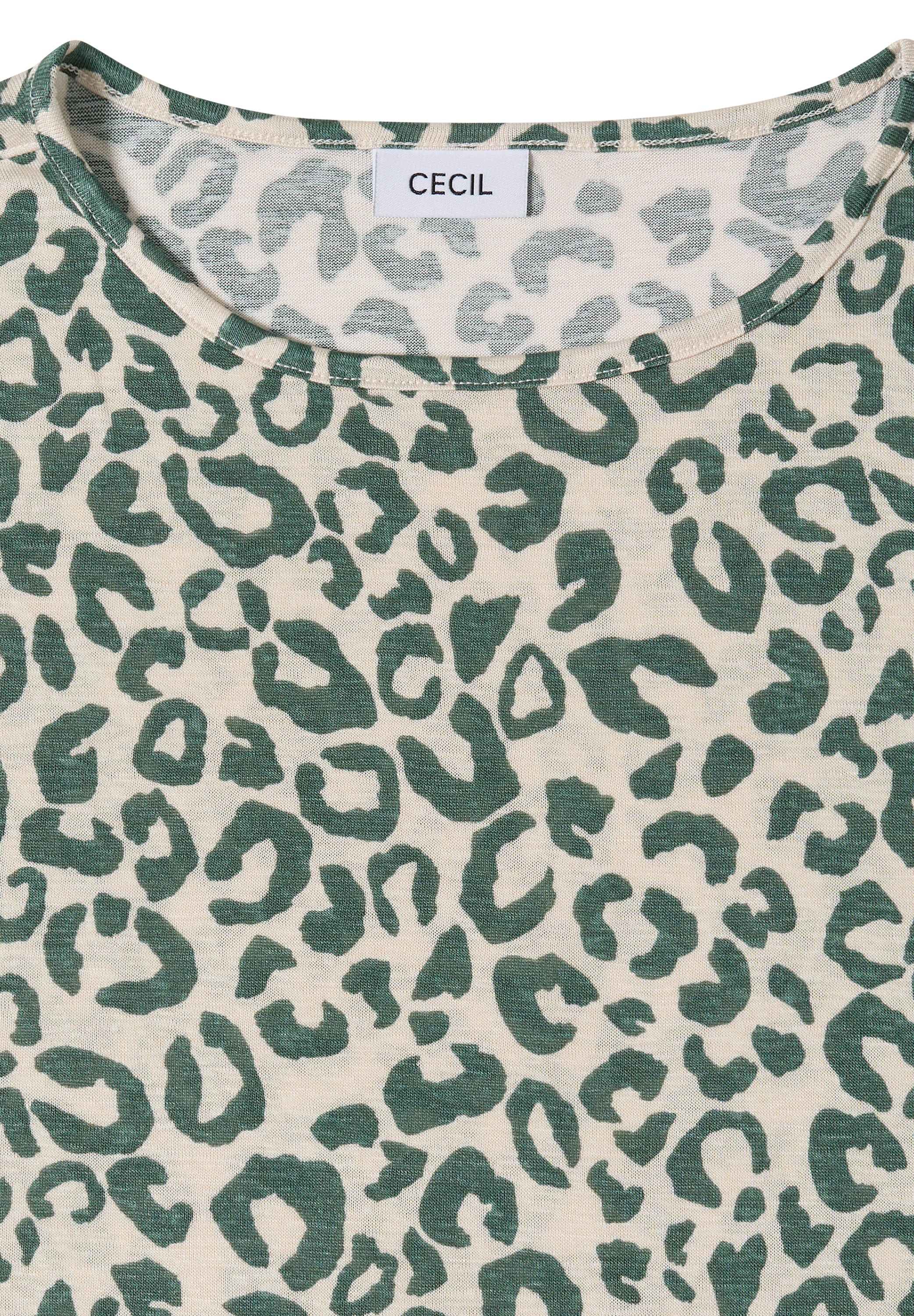 Cecil T-Shirt mit All-Over Print