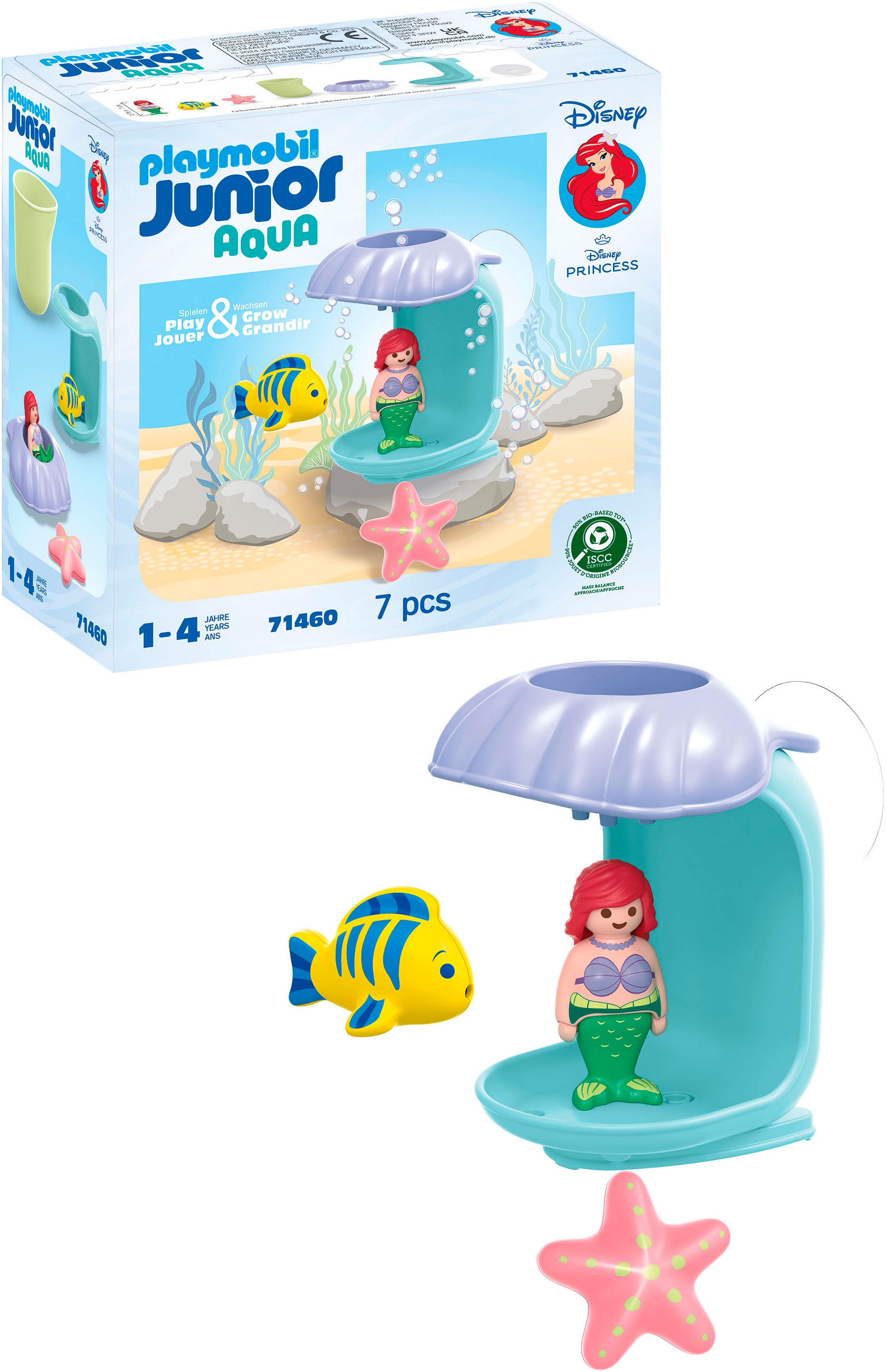Playmobil® Konstruktions-Spielset »Arielles Muscheldusche (71460), JUNIOR & Disney« Made in Germany
