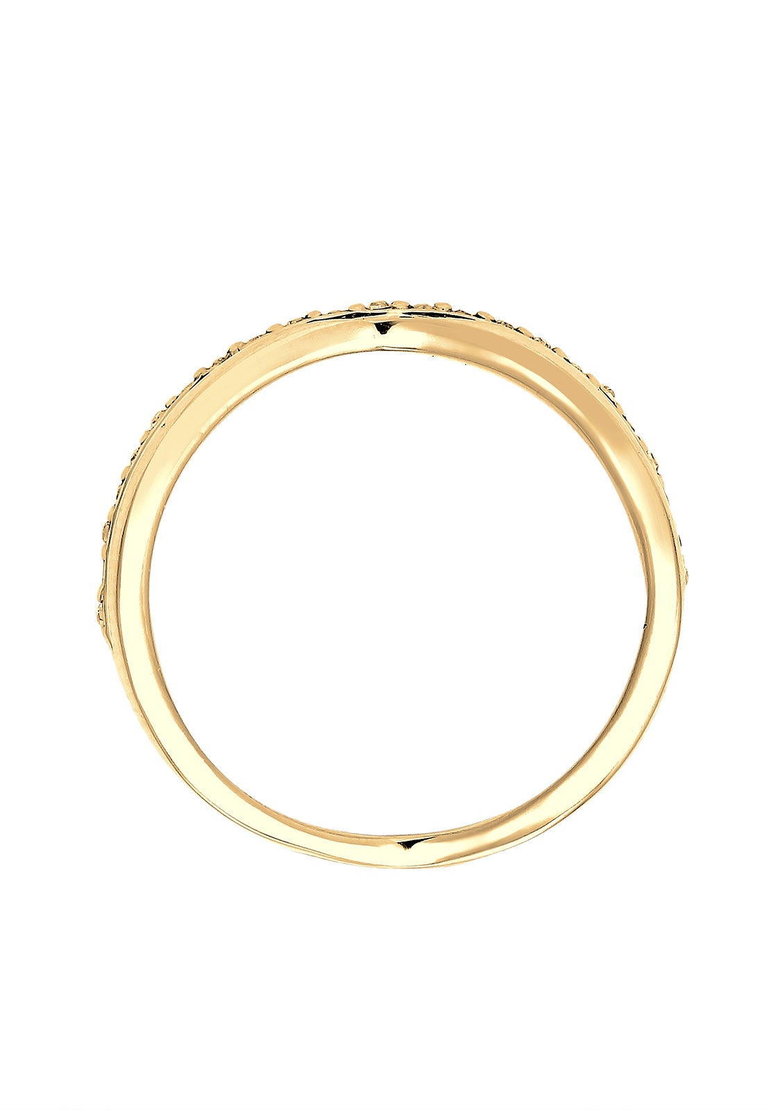 Elli Premium Silberring »Ring Wickelring Blogger Kristalle 925 Silber«