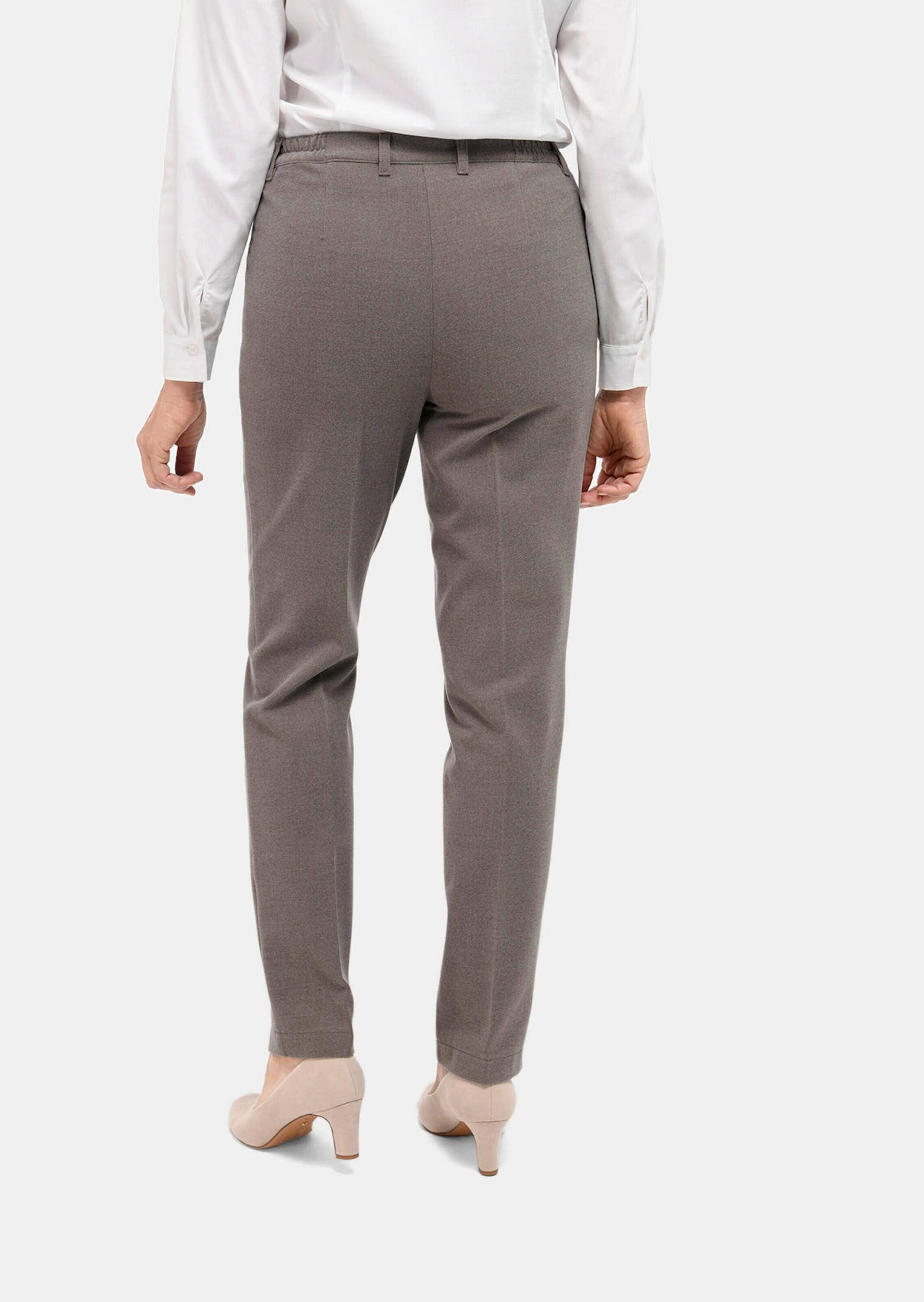 GOLDNER 2-in-1-Hose »Kurzgröße Angenehm weiche Flanell-Hose CARLA«
