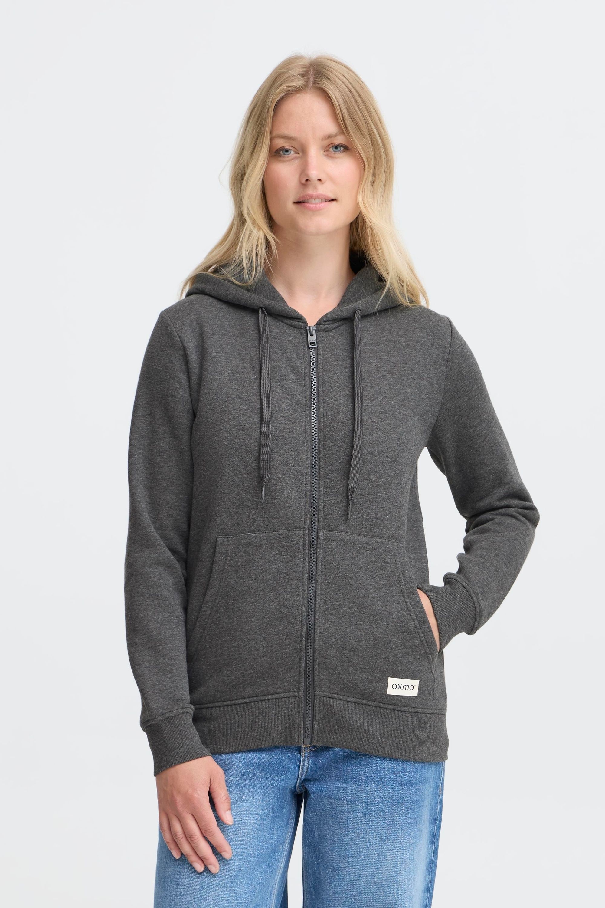 OXMO Kapuzensweatjacke »Kapuzenfleecejacke OXKAREN«