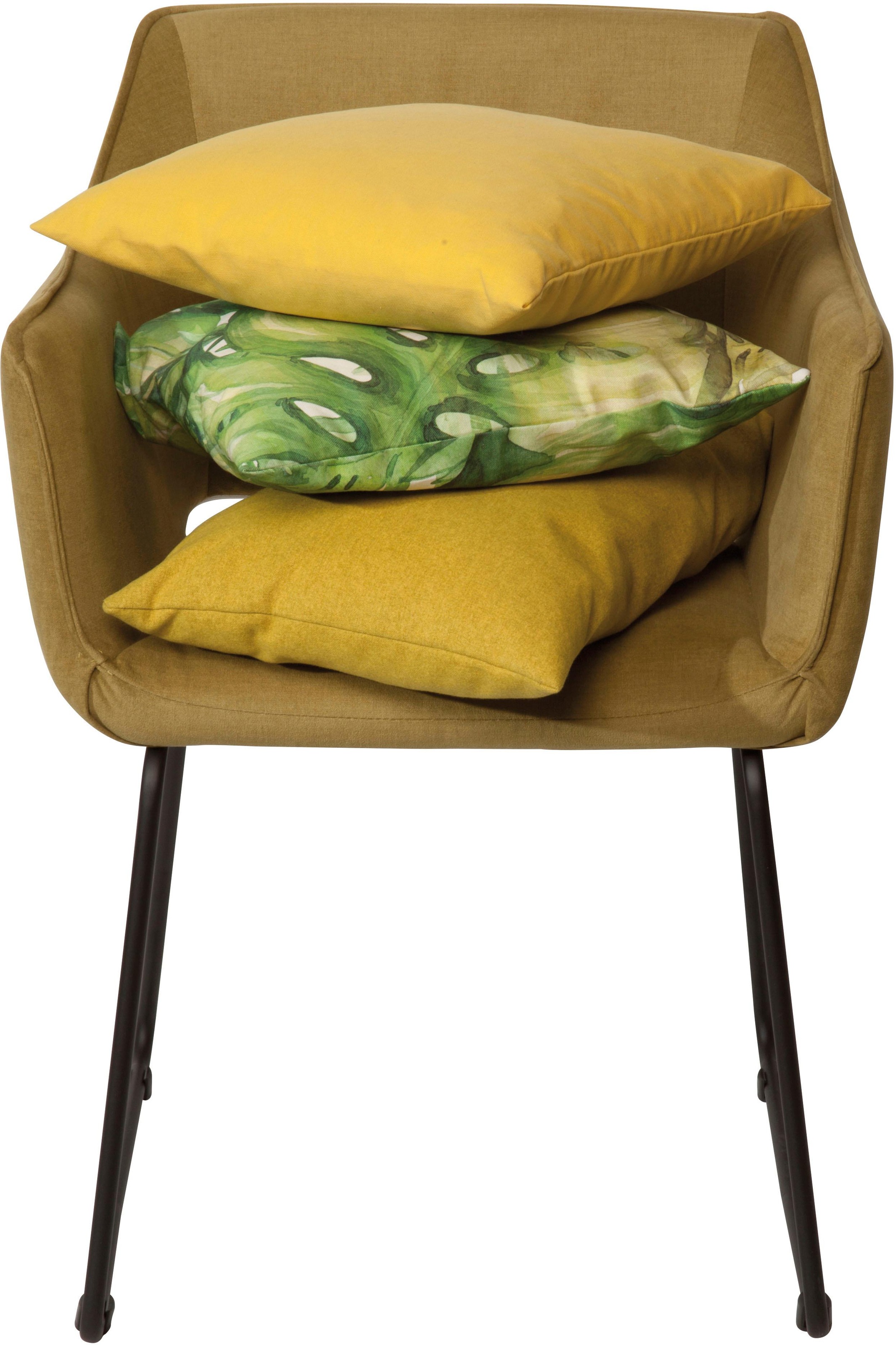 TOM TAILOR HOME Schalenstuhl »T-VELVET ARMCHAIR« (Set) 2 Stk.