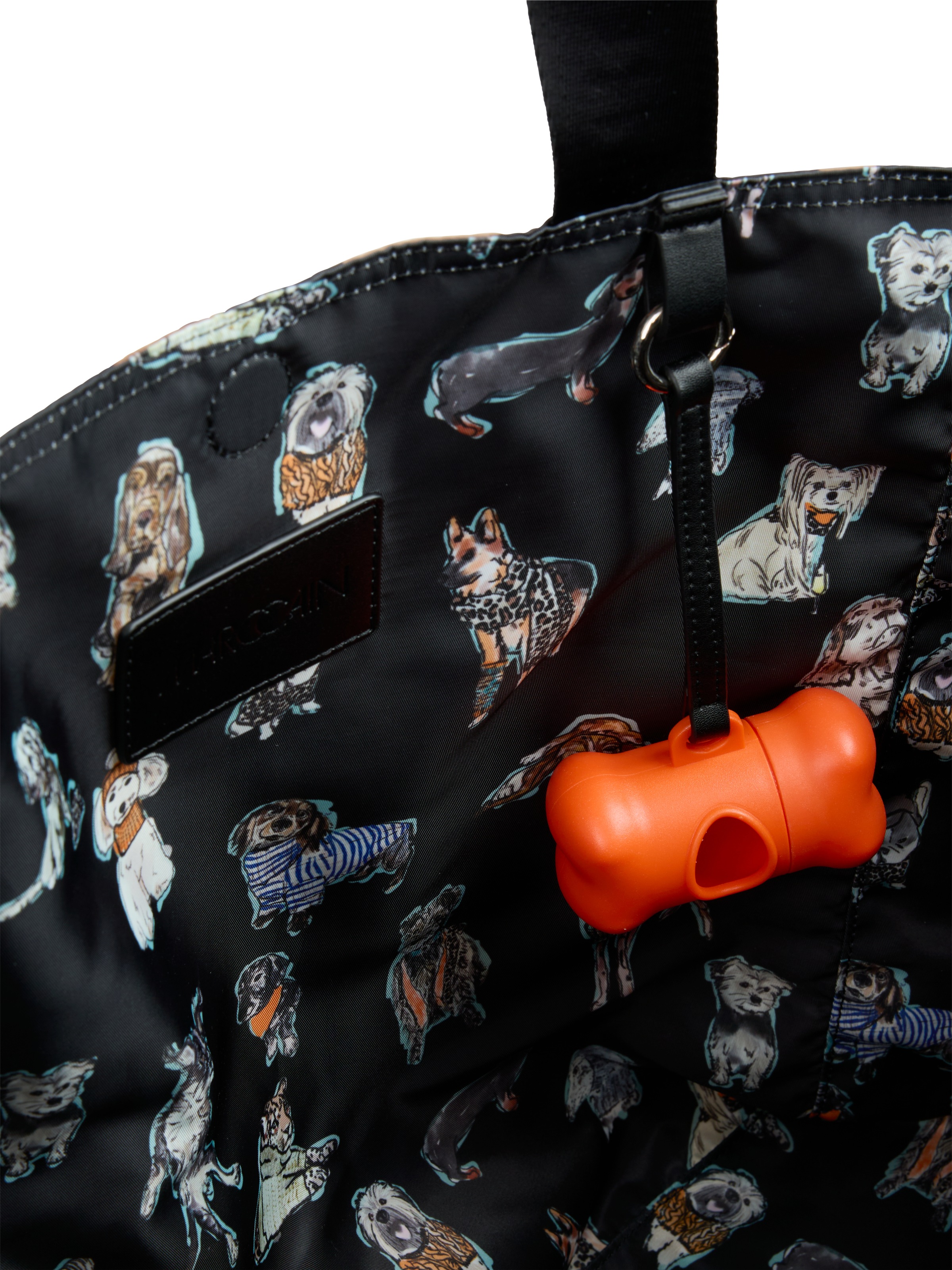 Marc Cain Shopper »Sports Dodgy Dogs«, Handtasche, Schultertasche mit Leo-Muster