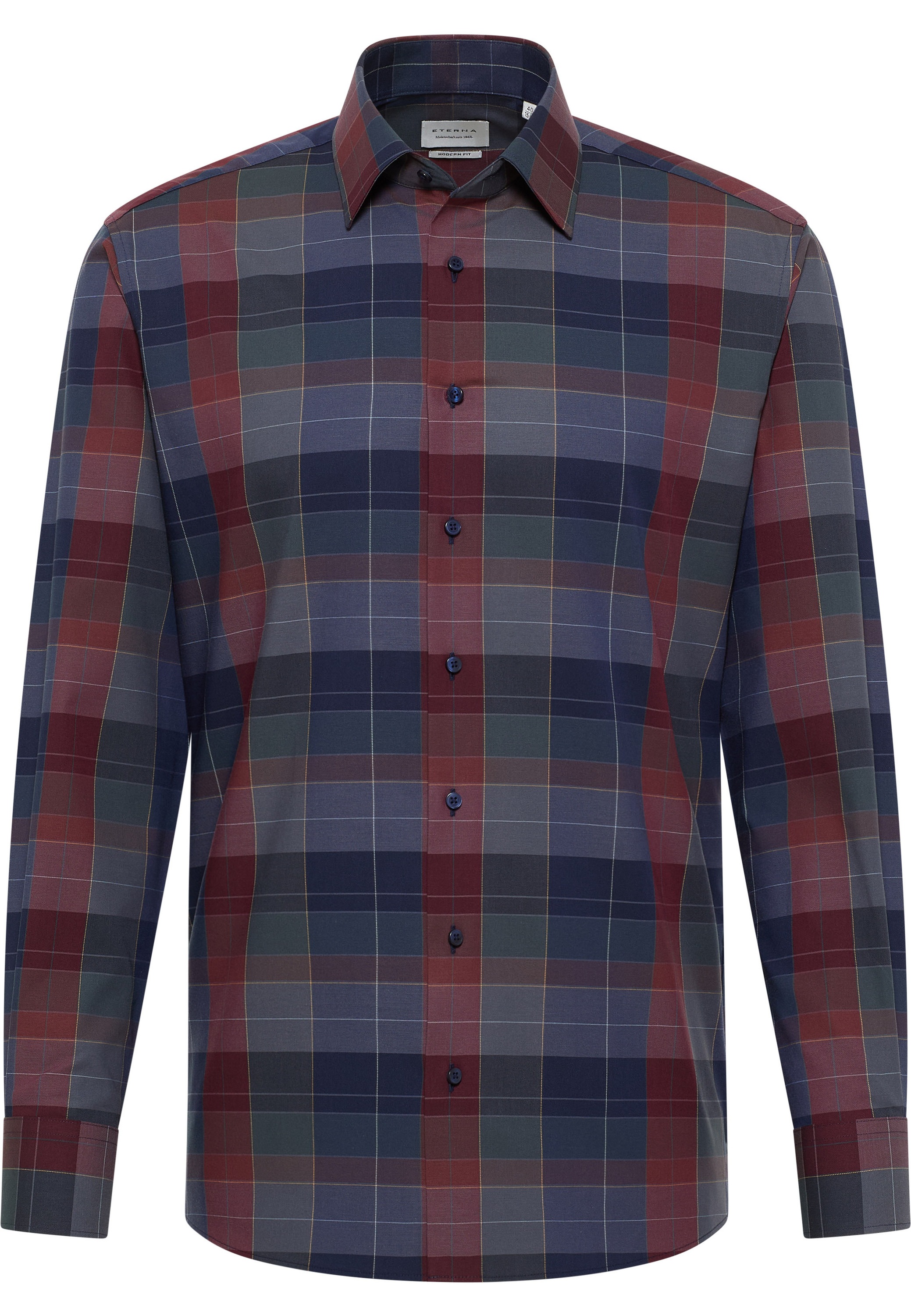 Eterna Langarmhemd »MODERN FIT« NON IRON (bügelfrei)