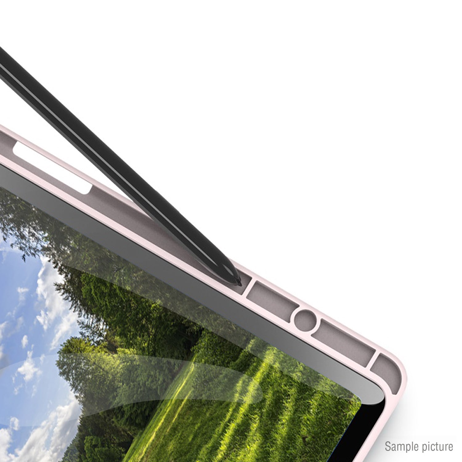 4smarts Tablet-Hülle »Folio Case Basic für Samsung Galaxy Tab S9«, Samsung Galaxy S9, Backcover, Schutzhülle, Tabletschutzhülle, Case, Schutzcase, stoßfest