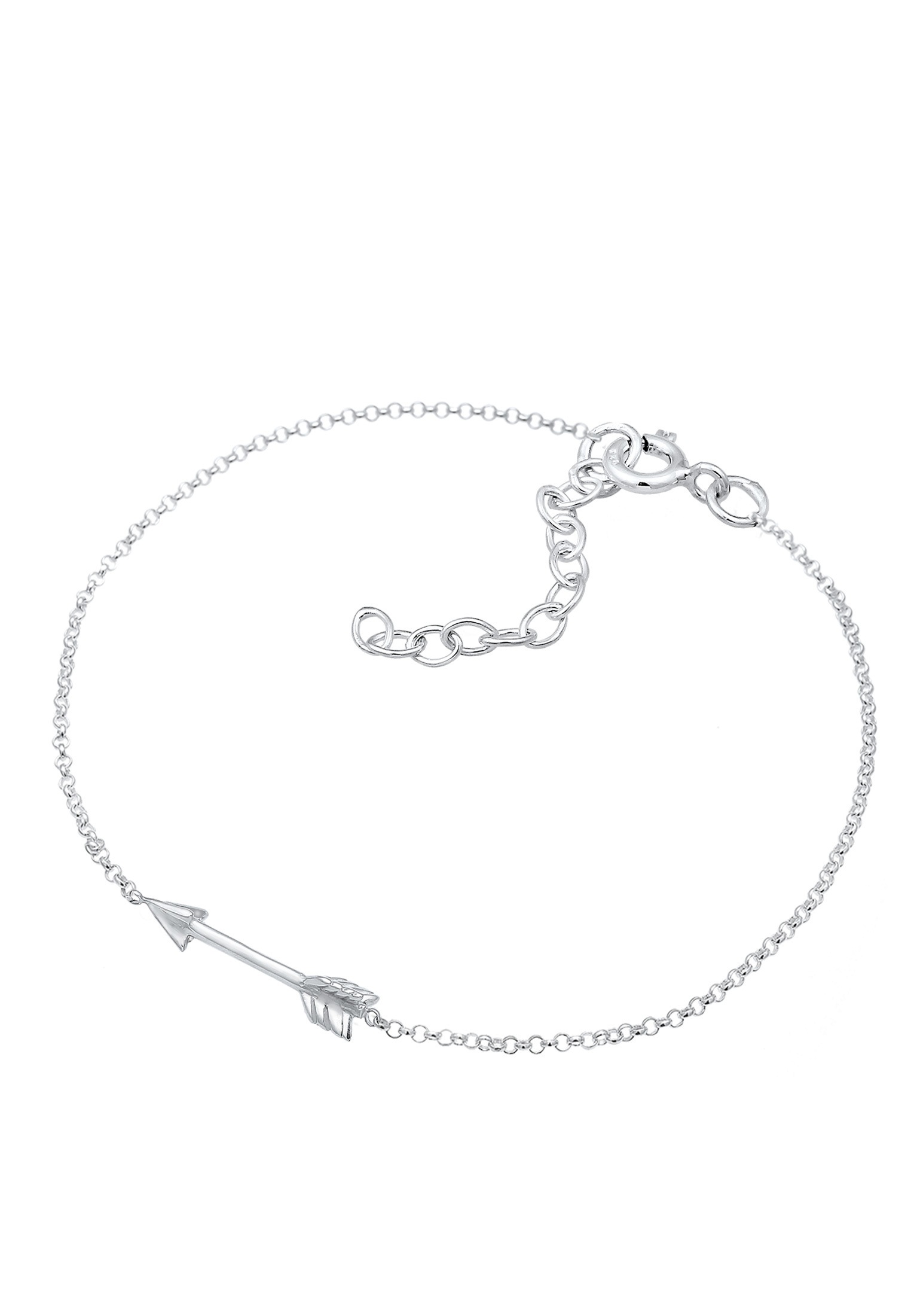 Elli Armkette »Armband Erbskette Pfeil Boho Look Festival Cool 925 Silber«