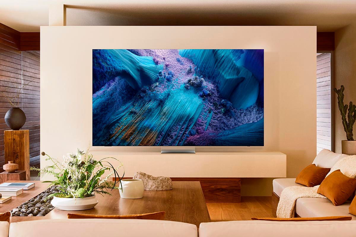 Samsung QLED-Fernseher »GQ85QN990FT«, 8K Ultra HD, Smart-TV, 8K AI Upscaling Pro & Glare Free, Wireless One Connect Box, Art Store