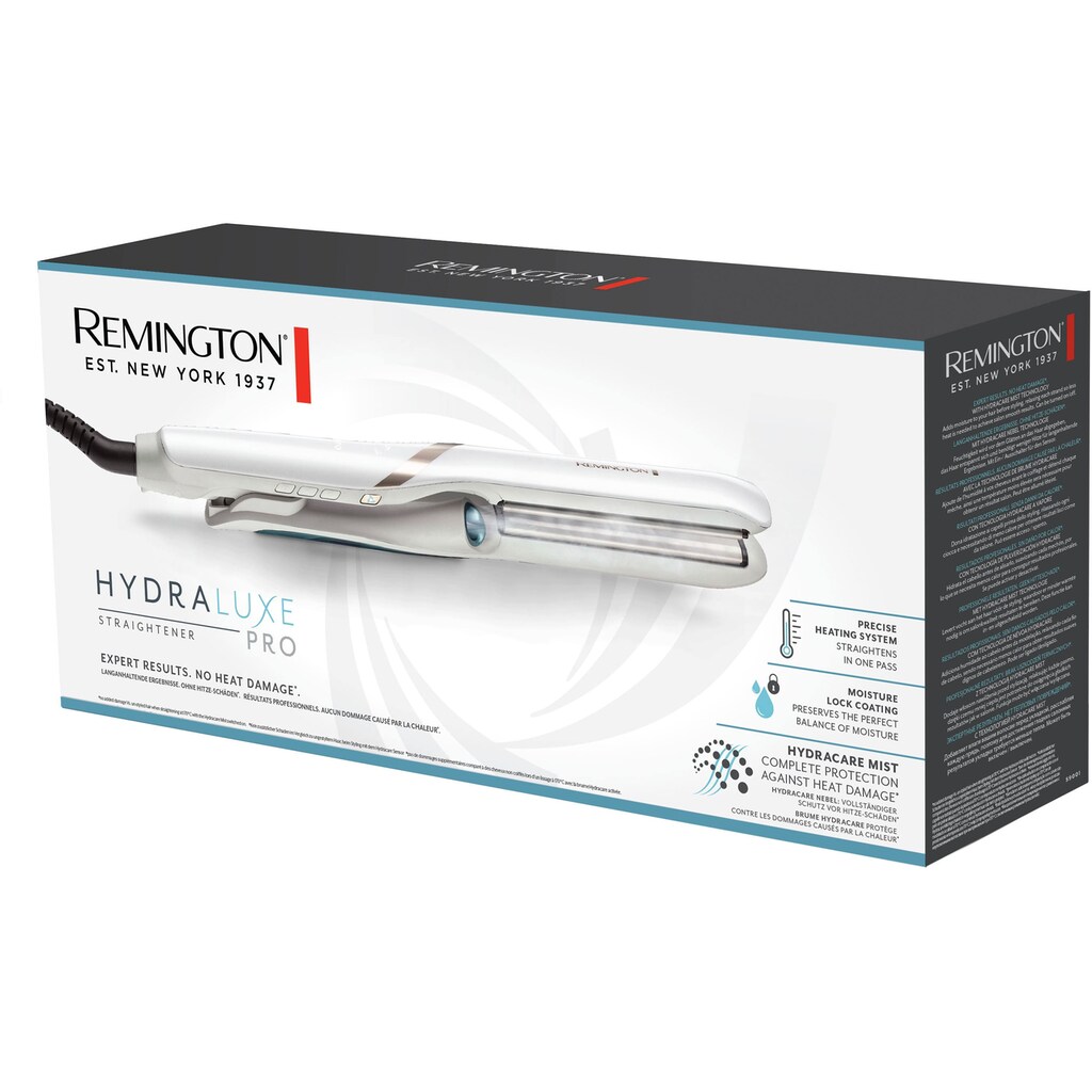 Remington Glätteisen »HYDRAluxe PRO, S9001, Haarglätter«, Keramik-Beschichtung